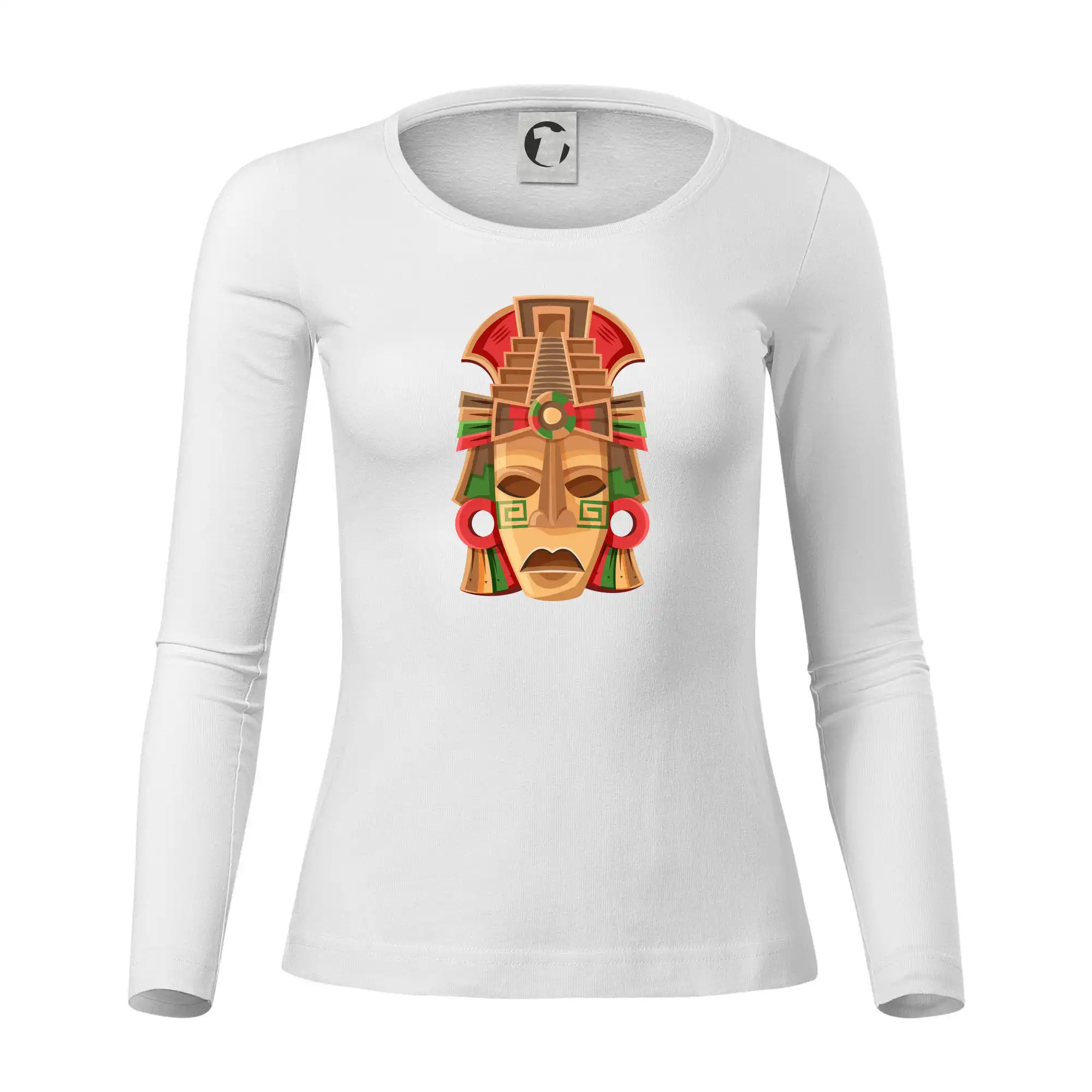 Mayové maska červené uši