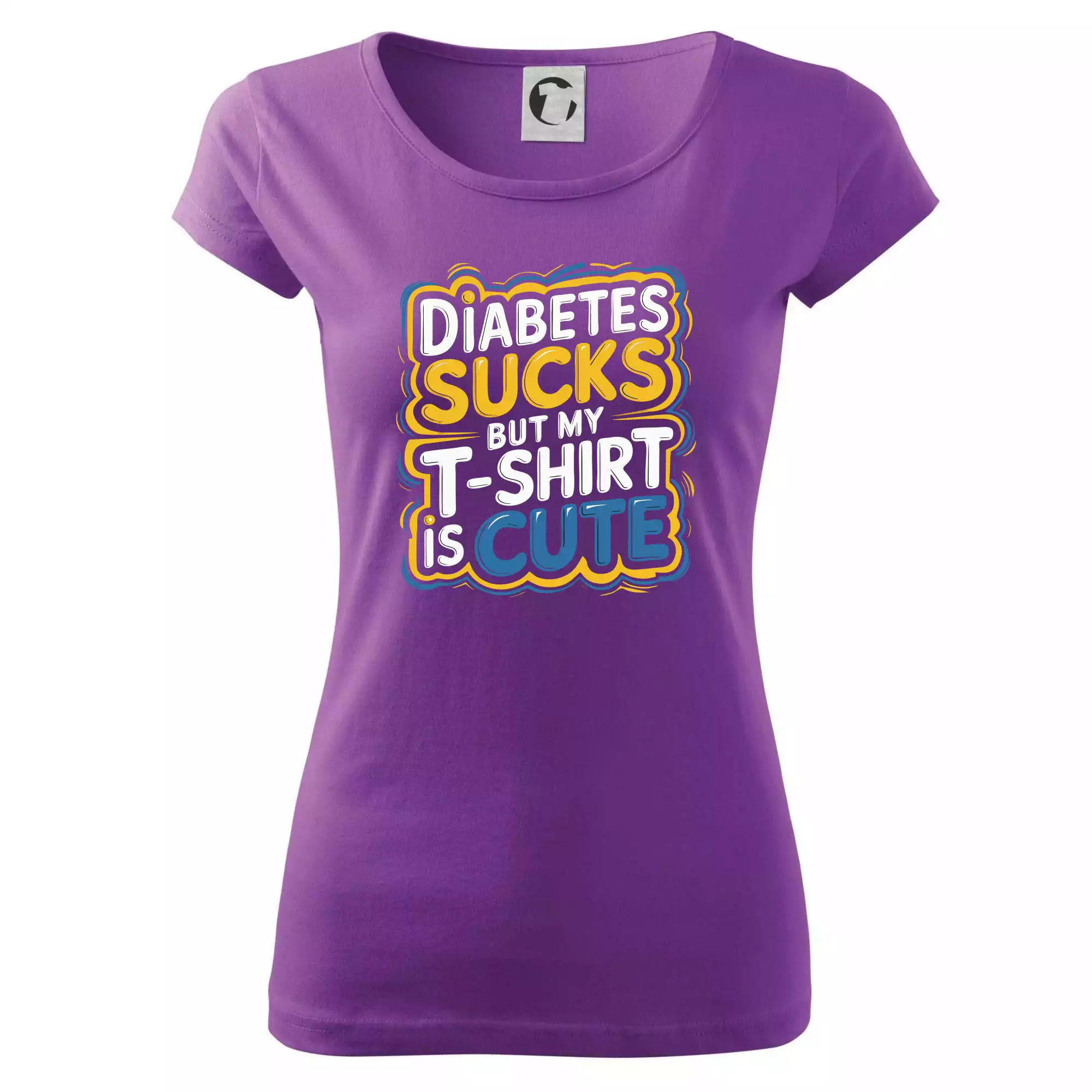 Diabetes sucks but my t-shirt is cute