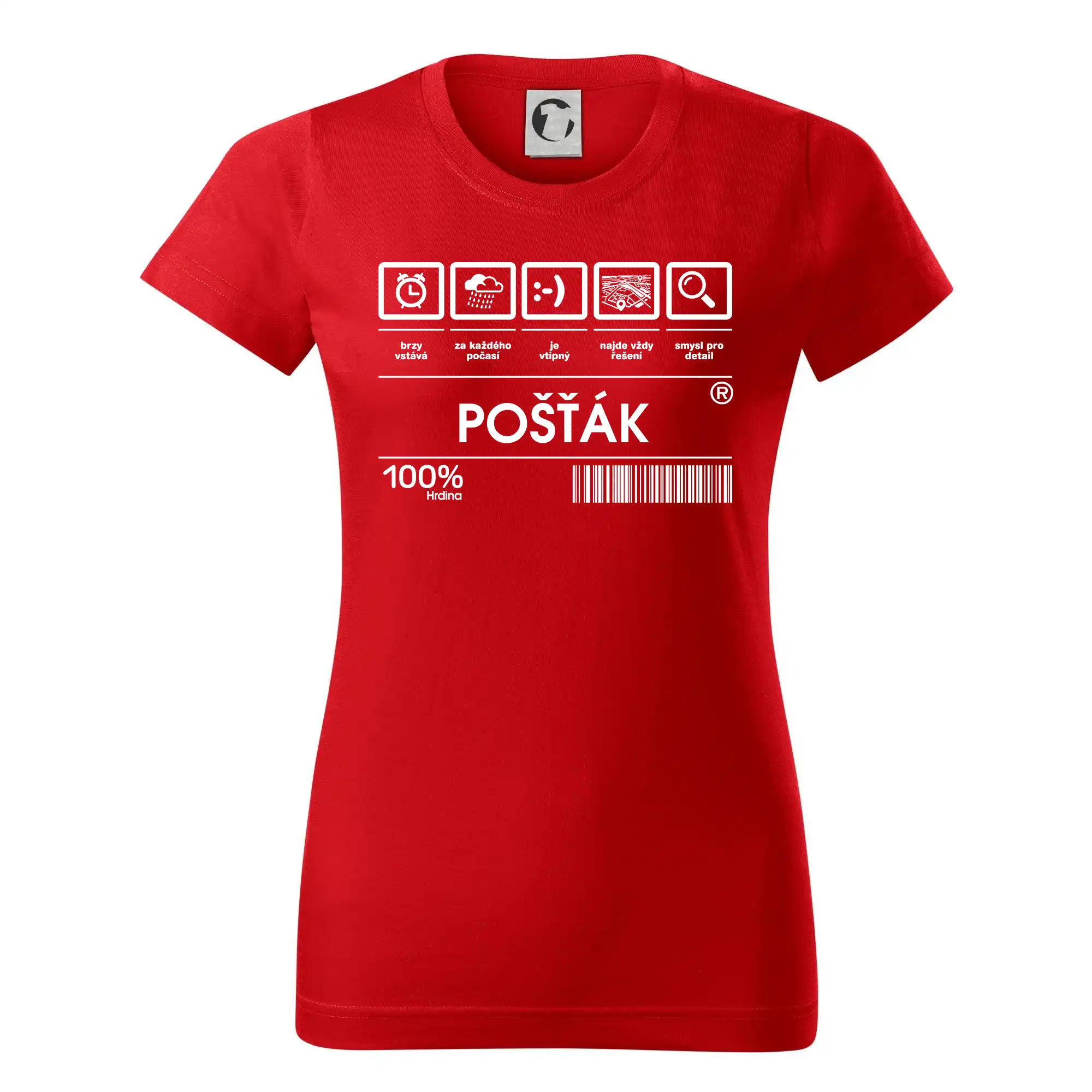 Čárový kód pošťák