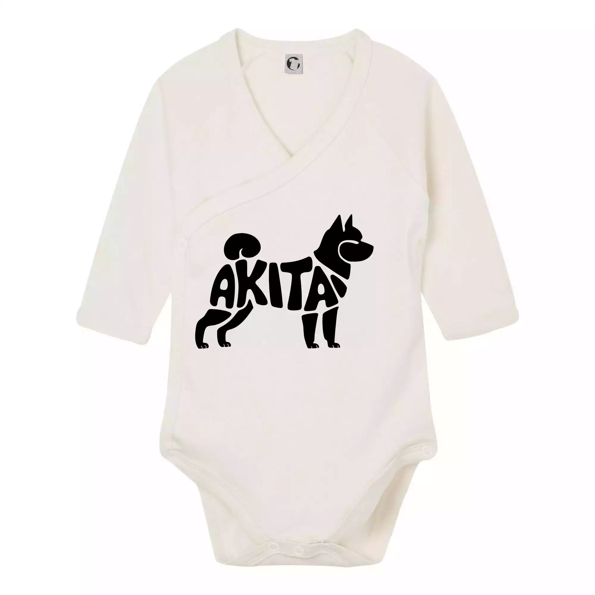 Akita Inu - Nápis v těle