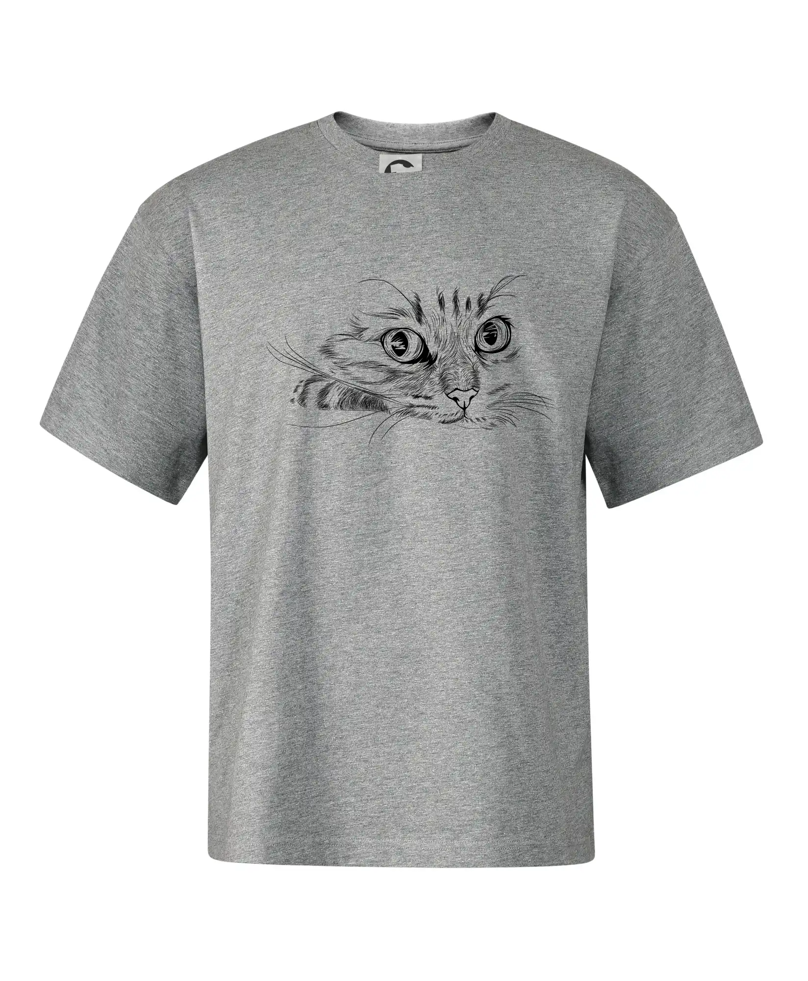 Kočka obličej kreslený