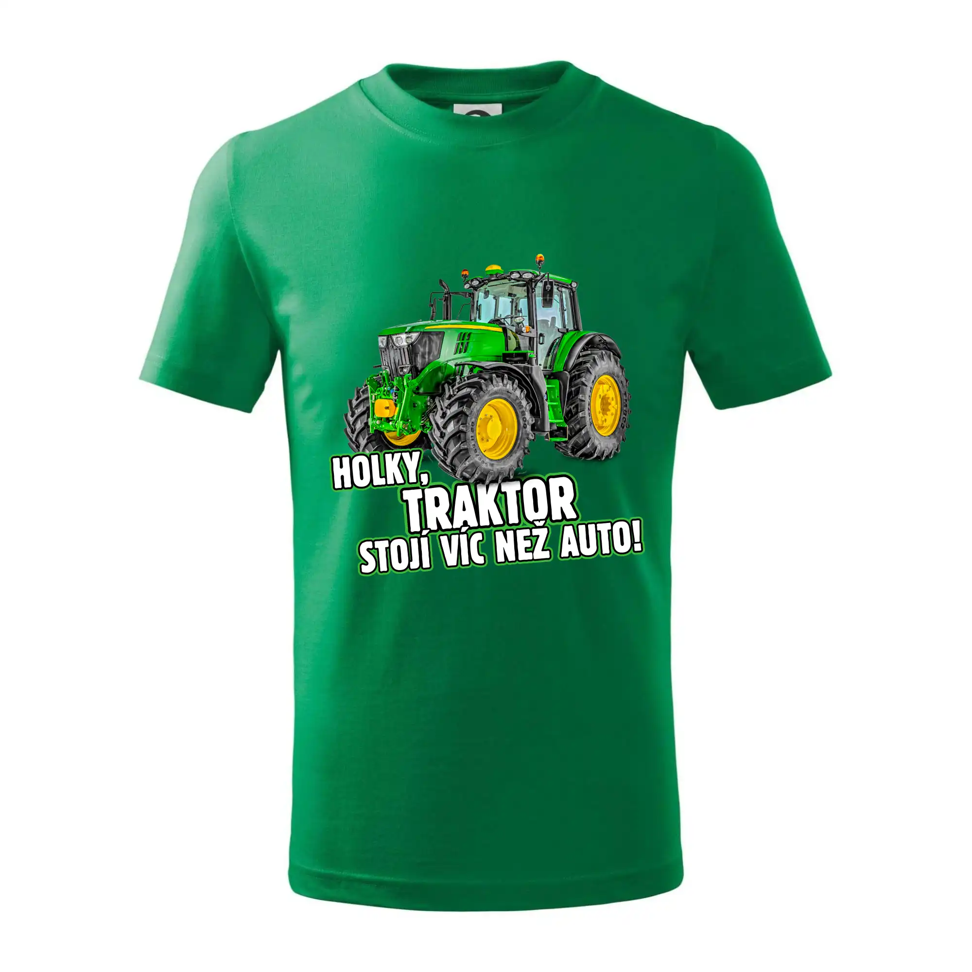 Holky, traktor stojí víc než auto