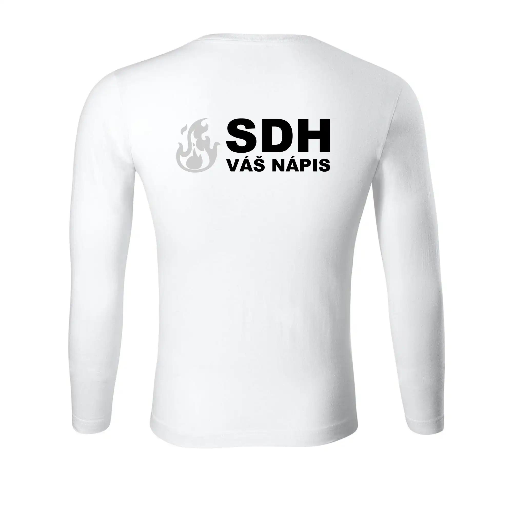 SDH REFLEXNÍ nápis (oheň, firesport, název sboru - vlastní nápis)