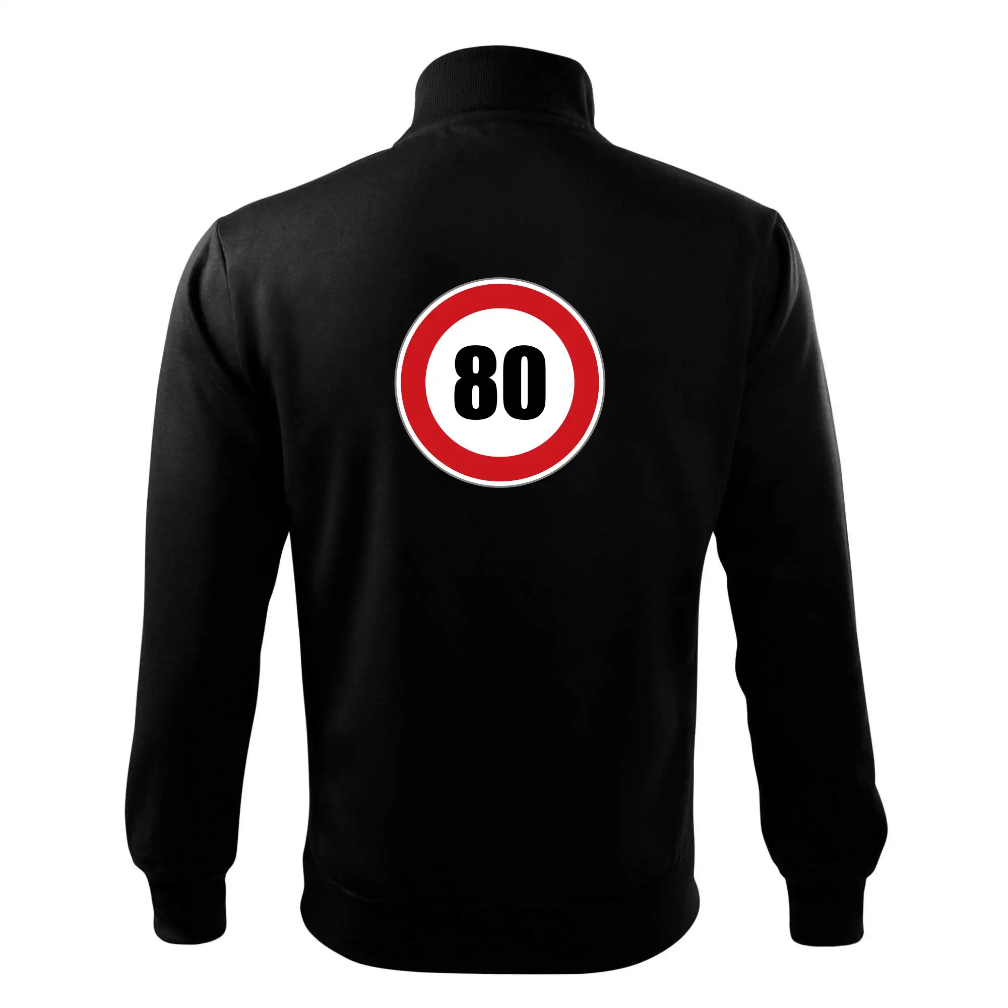 Dopravní značka - omezení rychlosti 80