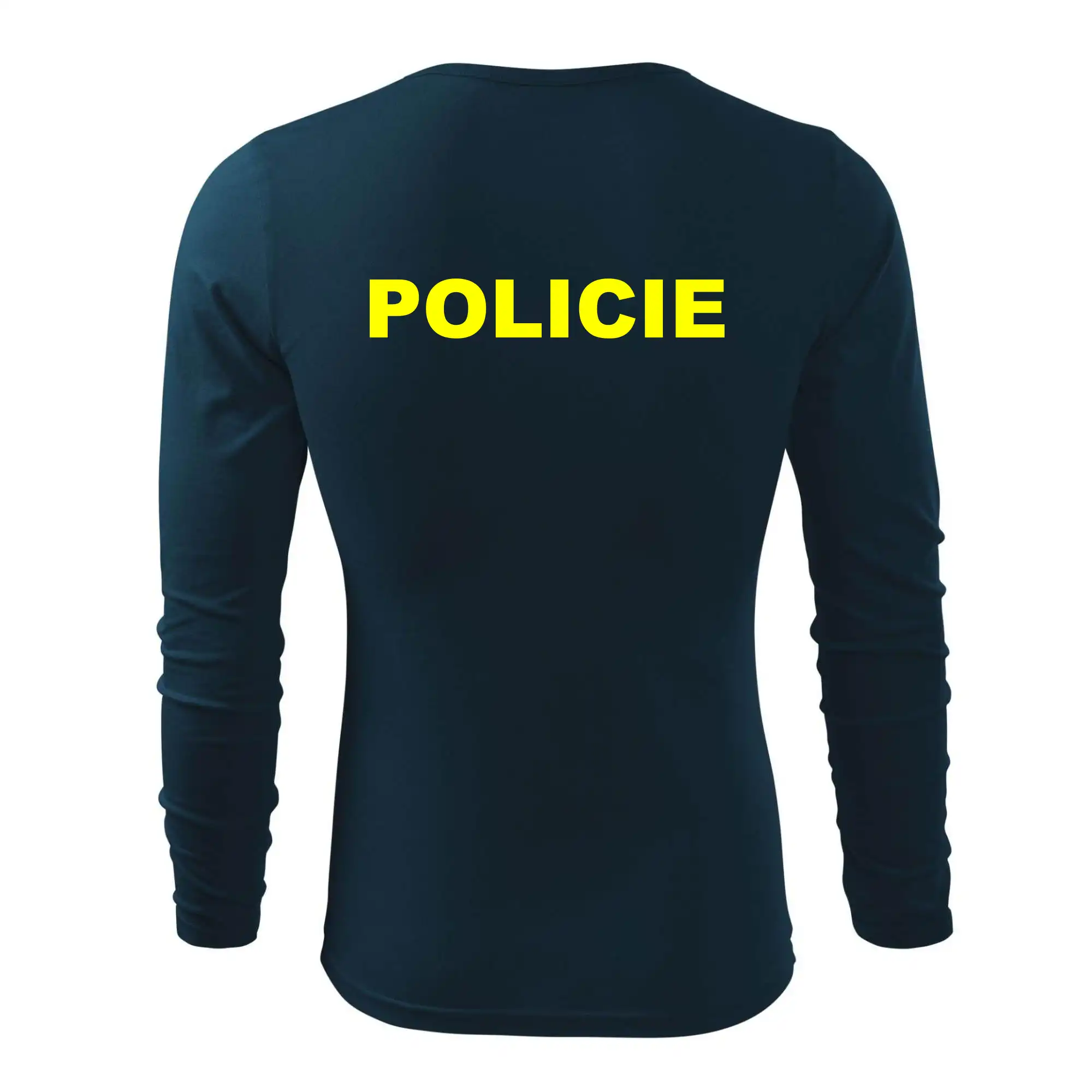 Policie Nápis žlutý
