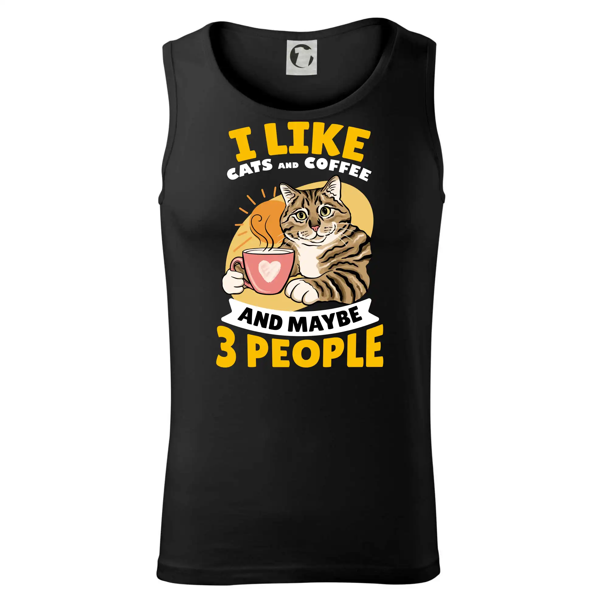 I like cats and coffee and maybe 3 people
