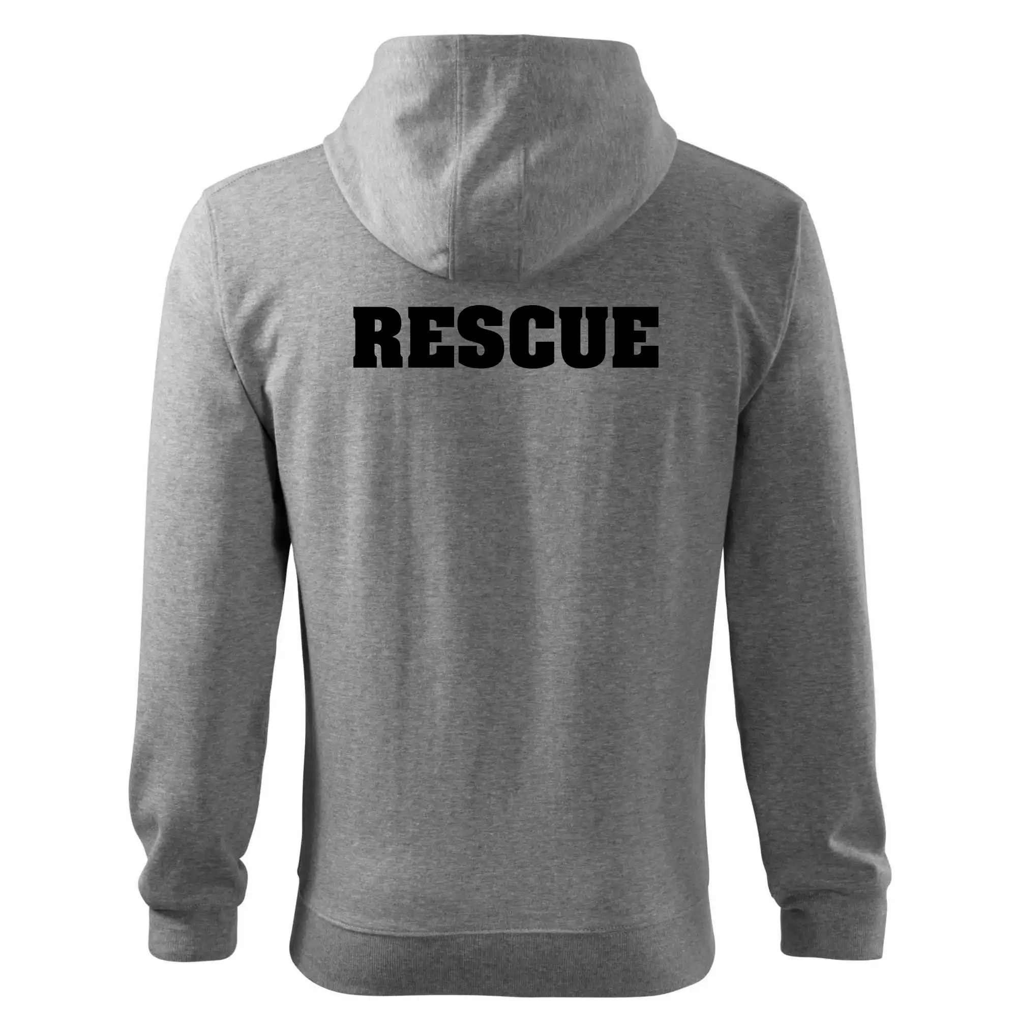 Rescue - Hvězda na prsu +  nápis na zádech