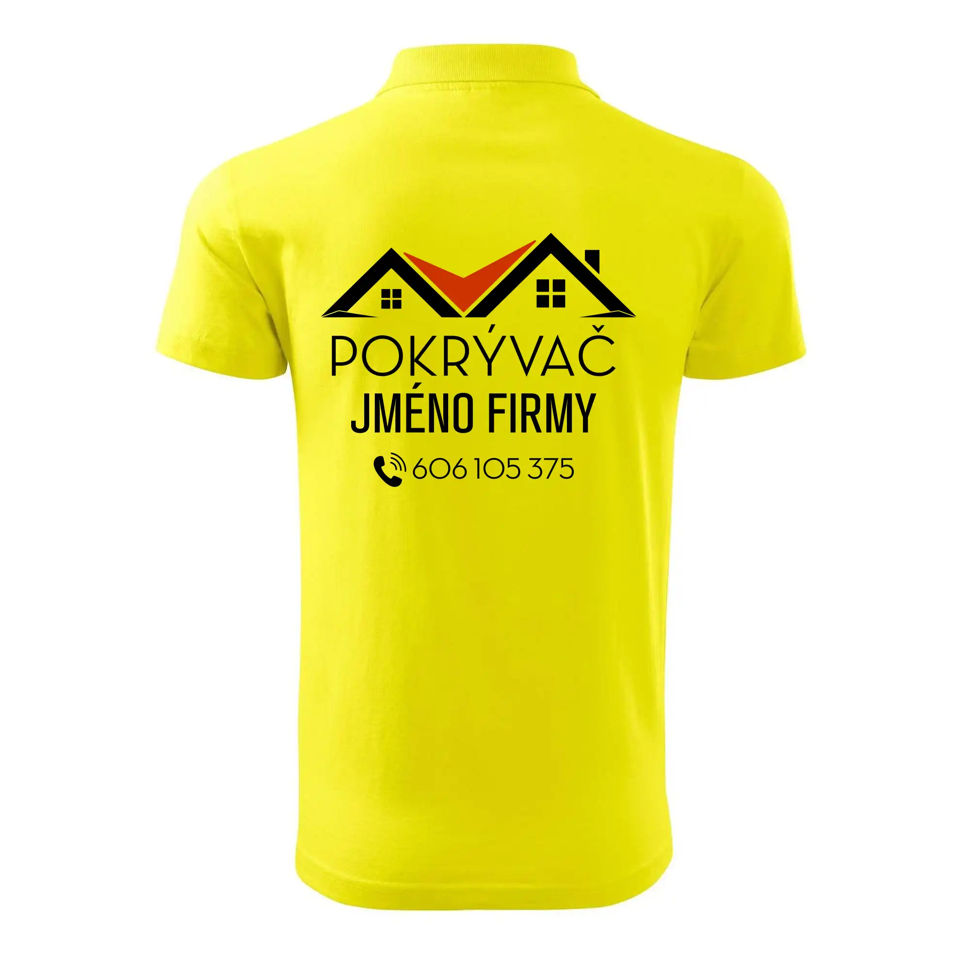 Tričko pro pokrývače - Dvě střechy