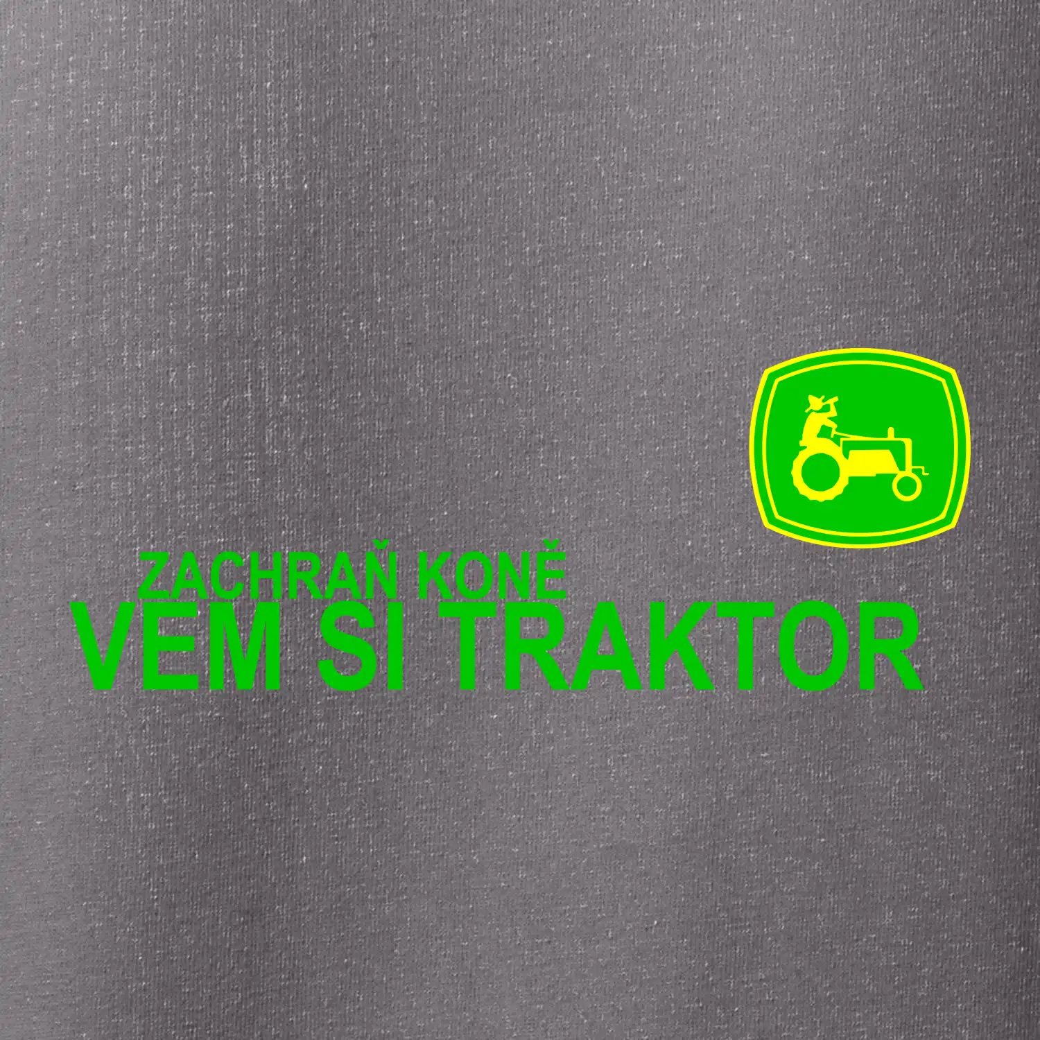 Zachraň koně, vem si traktor!