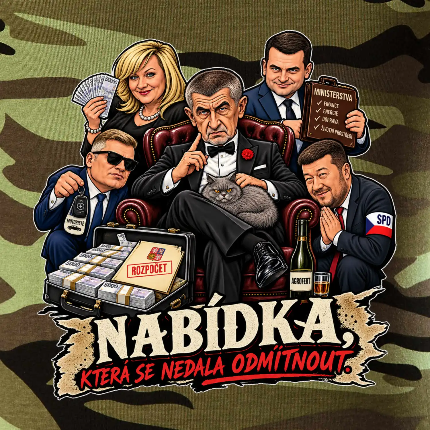 Babiš jako mafiánský kmotr