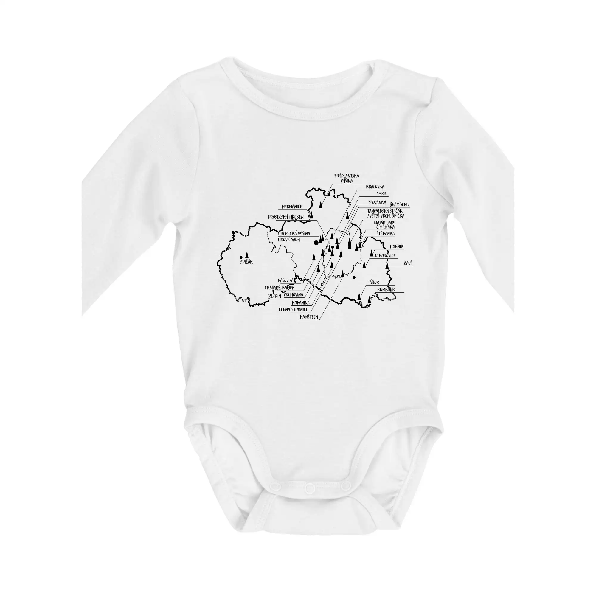 Mapa rozhleden - Liberecký kraj