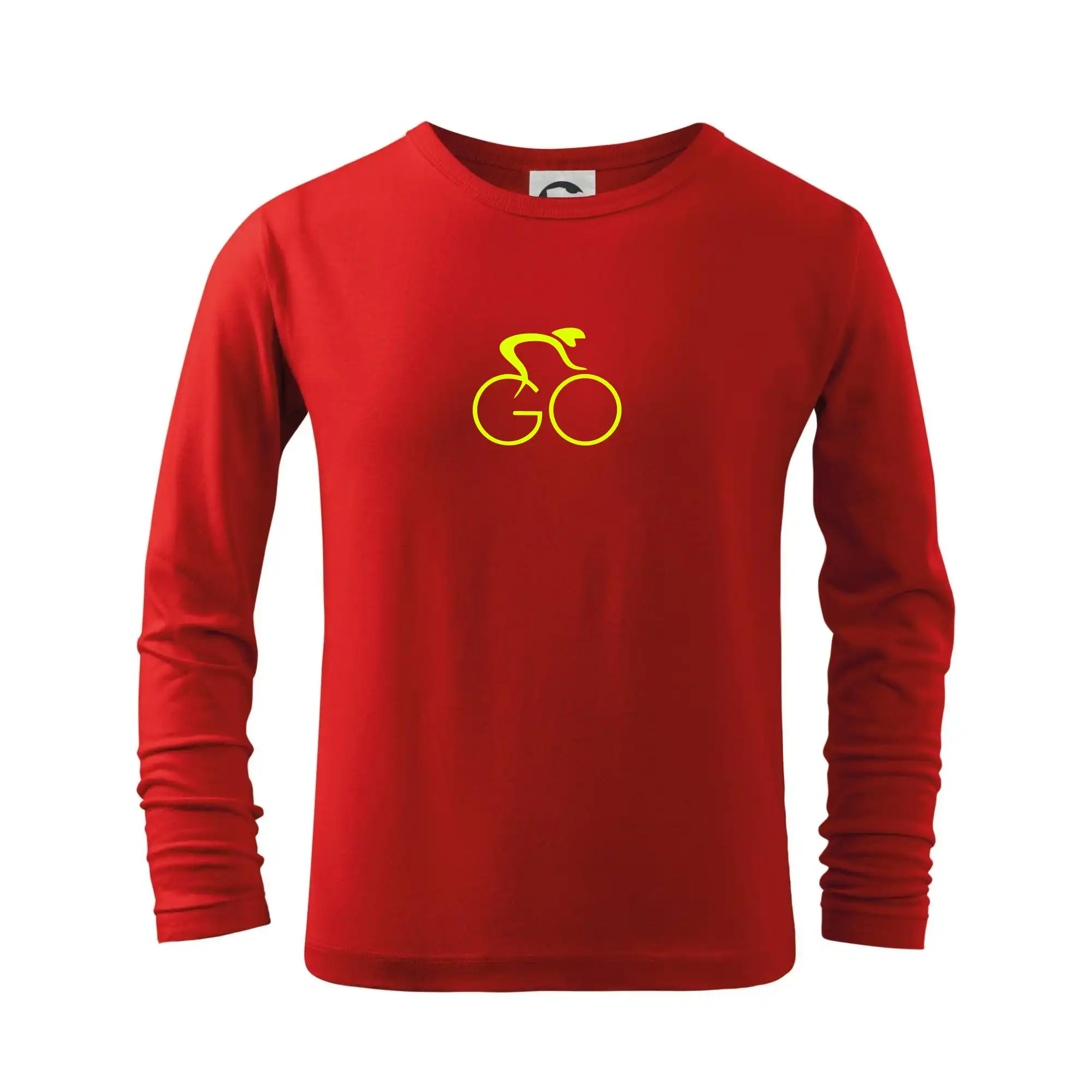 GO - Fluo cyklista malý