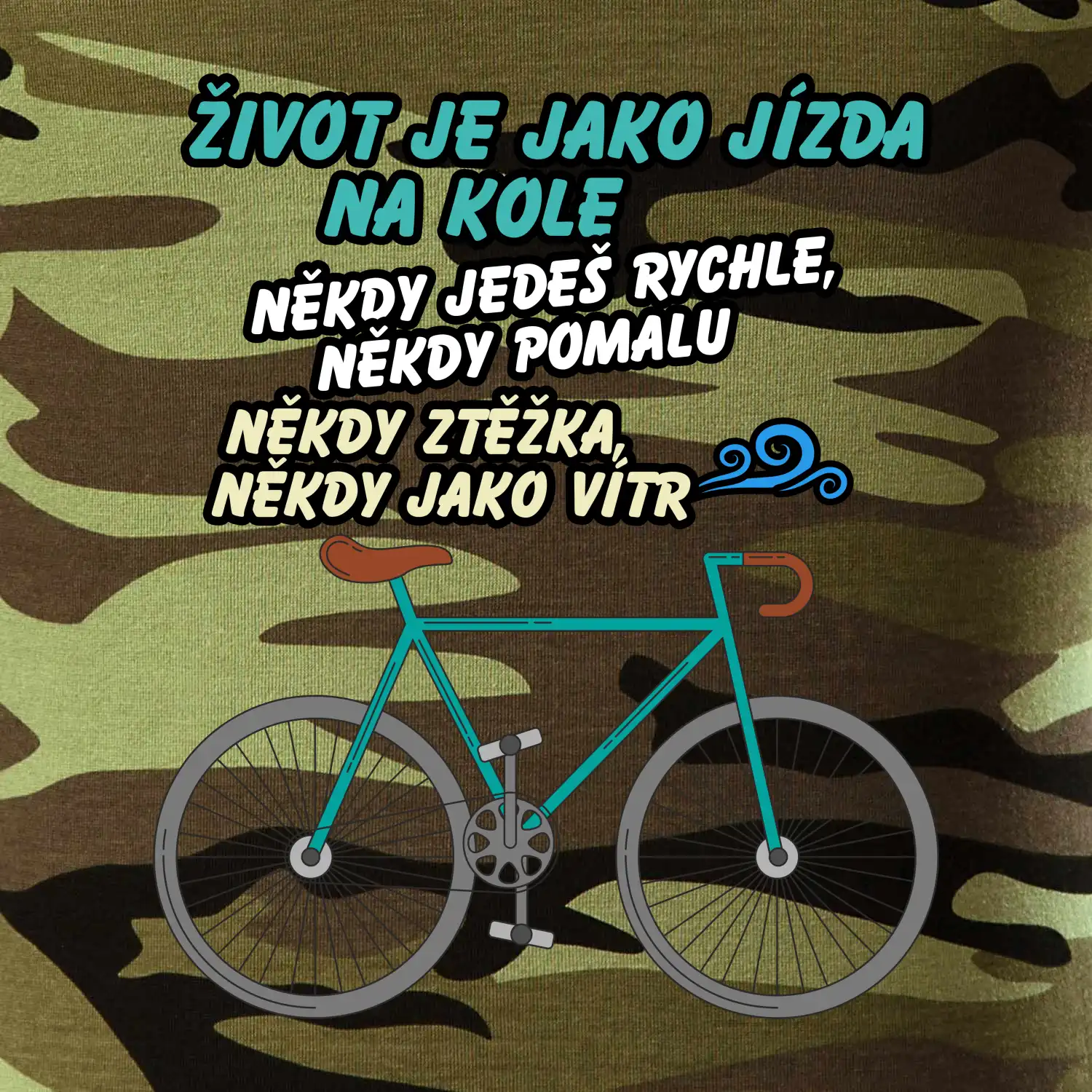Život je jako jízda na kole