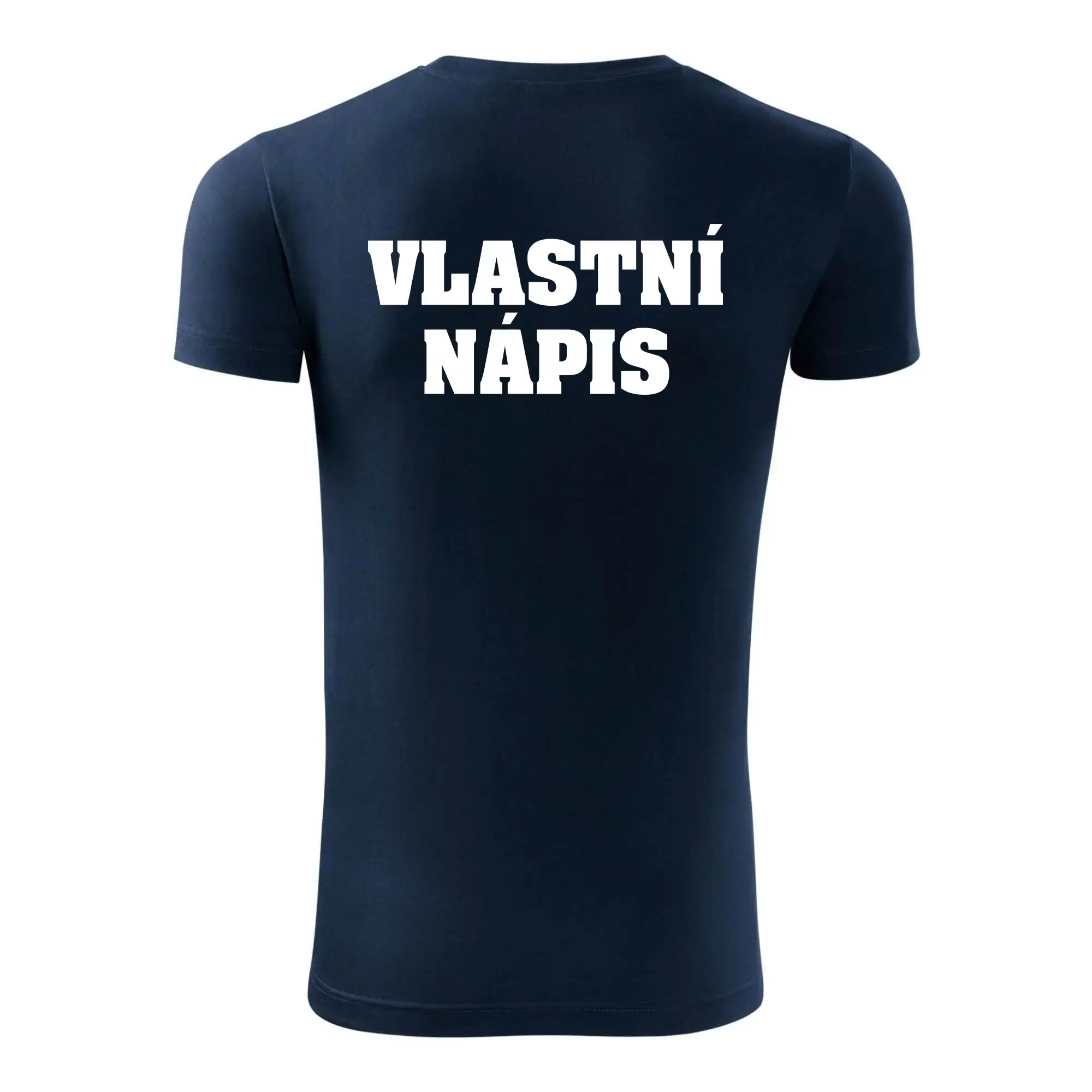 Hvězda života - vlastní nápis vpředu a vzadu