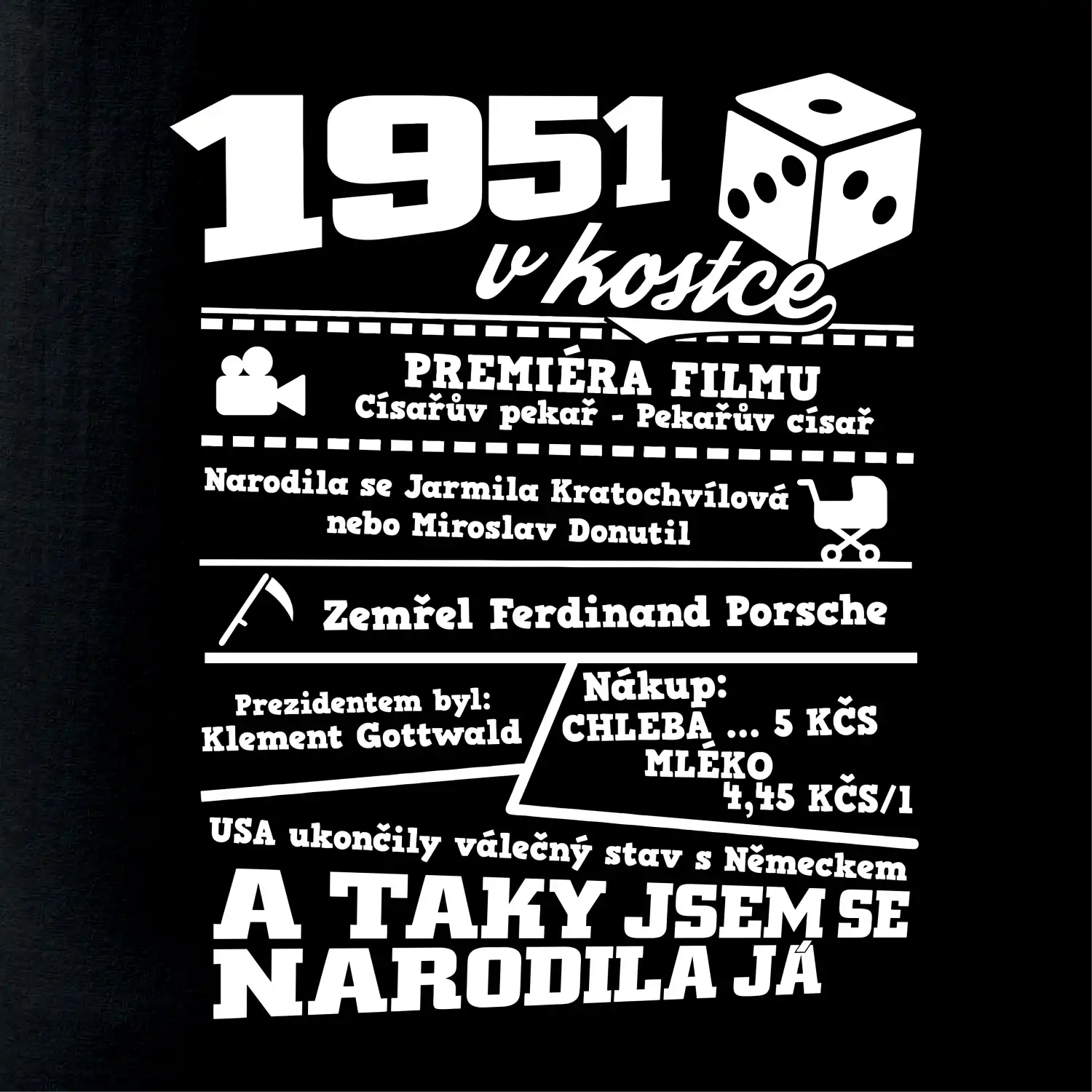 1951 v kostce