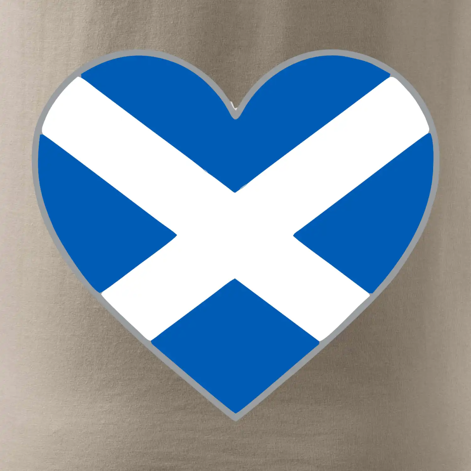 Skotské srdce na prso