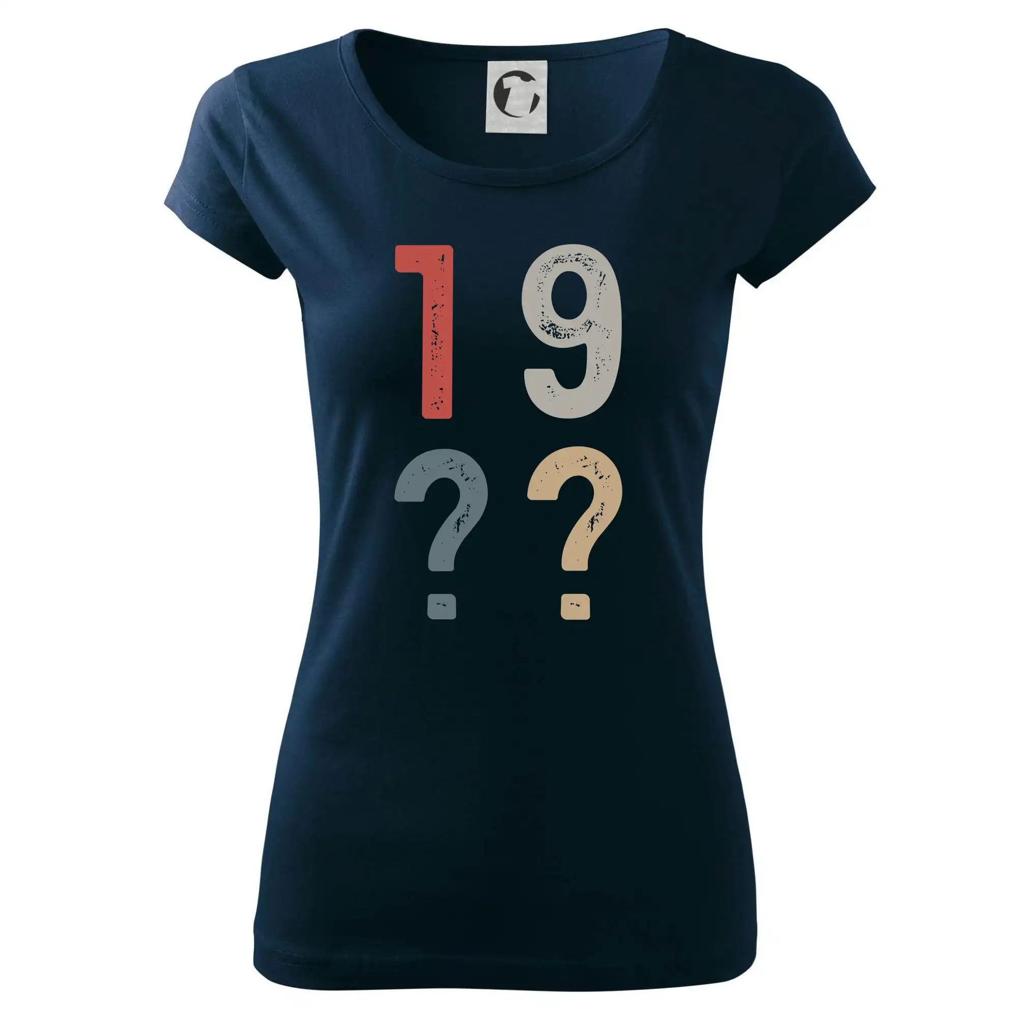 Vintage číslice - vlastní rok