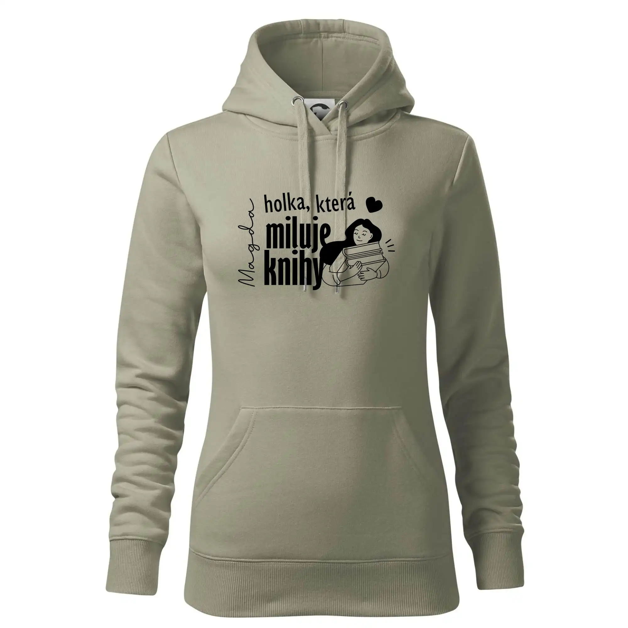 Černobílá holka, která miluje knihy - Vaše jméno