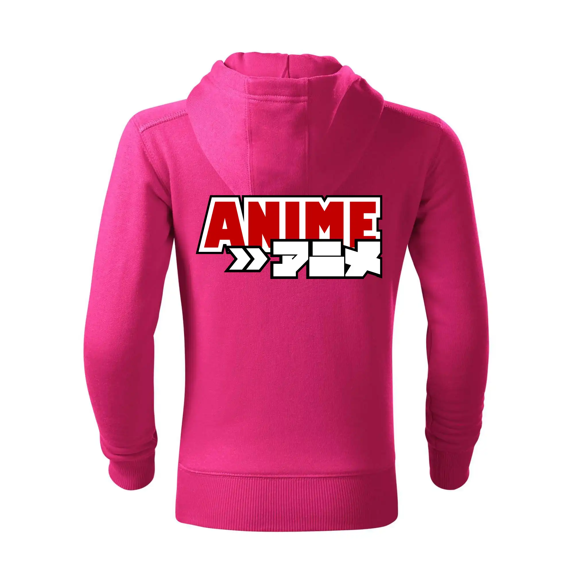 Anime nápis červený
