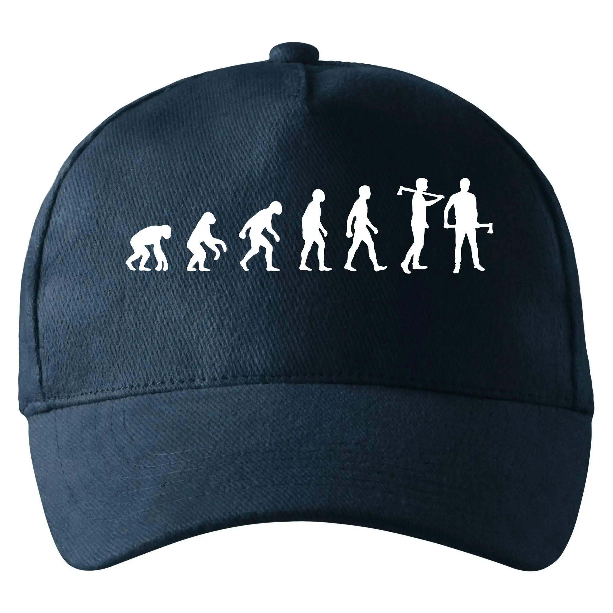 Evoluce dřevorubec - sekera