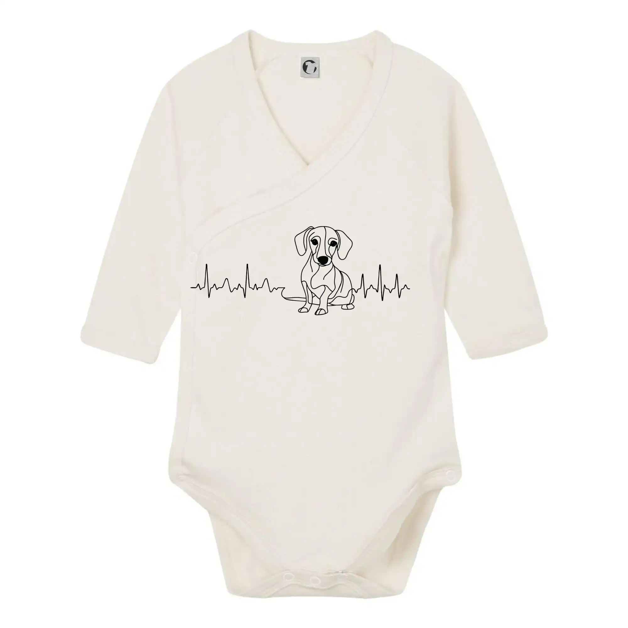 EKG křivka jezevčík