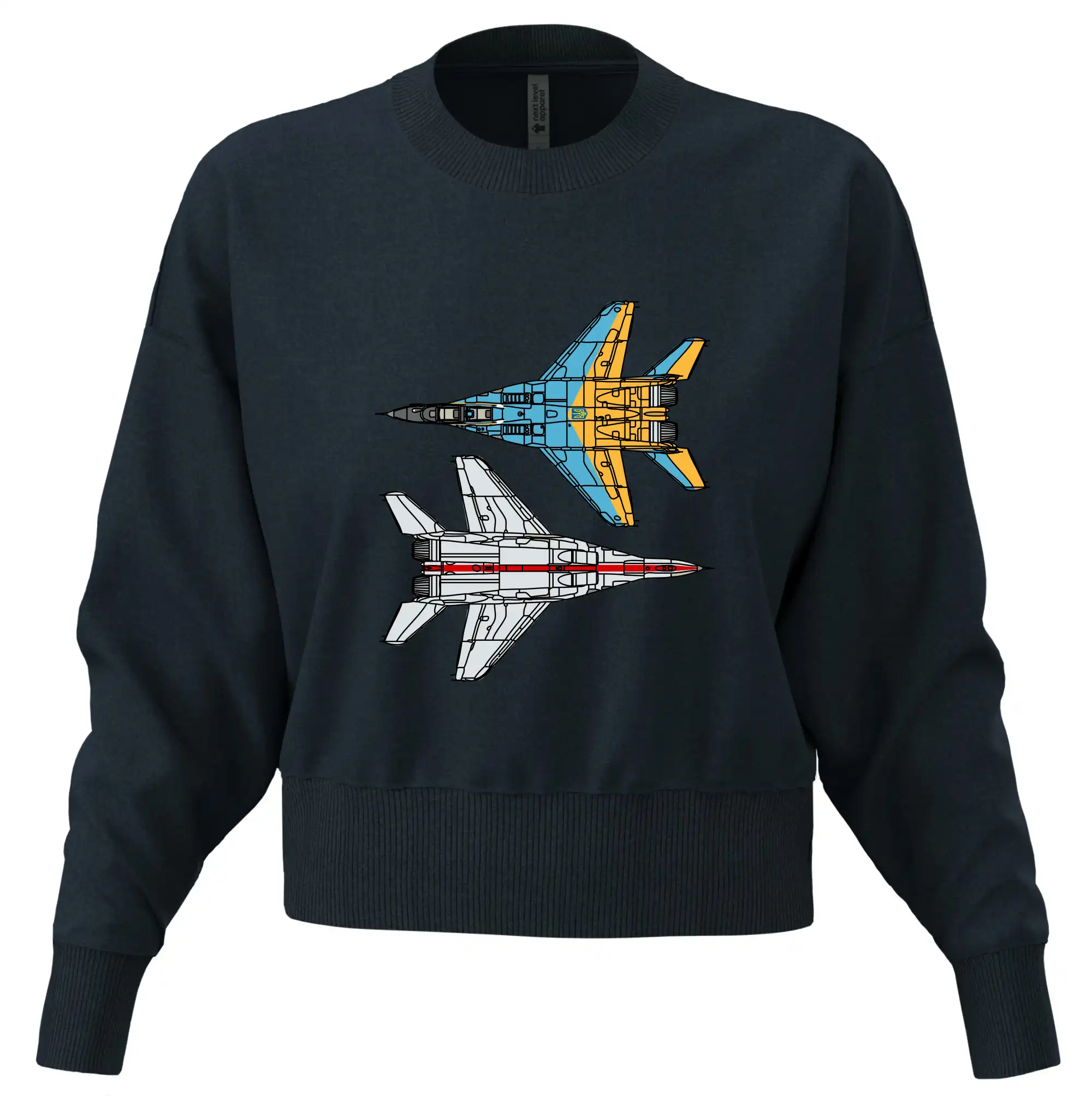 Mig 29 Fulcrum ze spoda a ze zhora