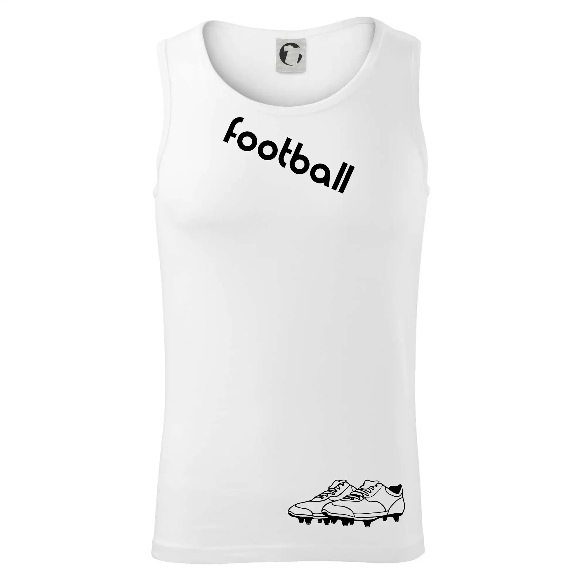 FOOTBALL nápis šikmo