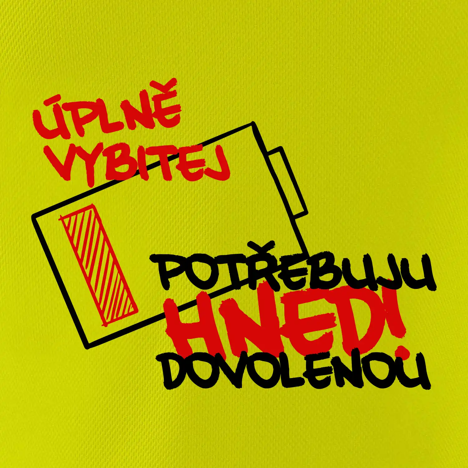 Úplně vybitej potřebuju hned dovolenou