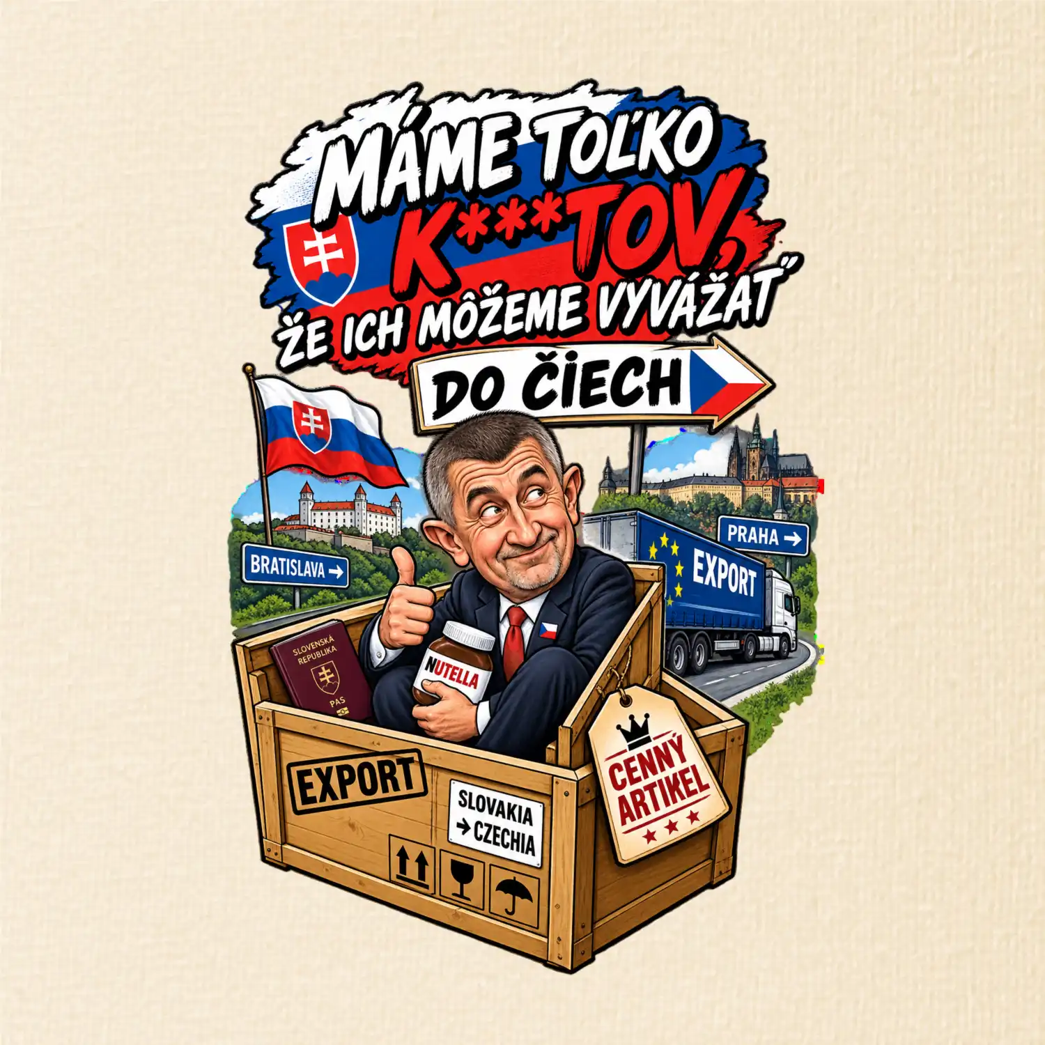 Máme toľko kktov, že ich môžeme vyvážať do Čiech