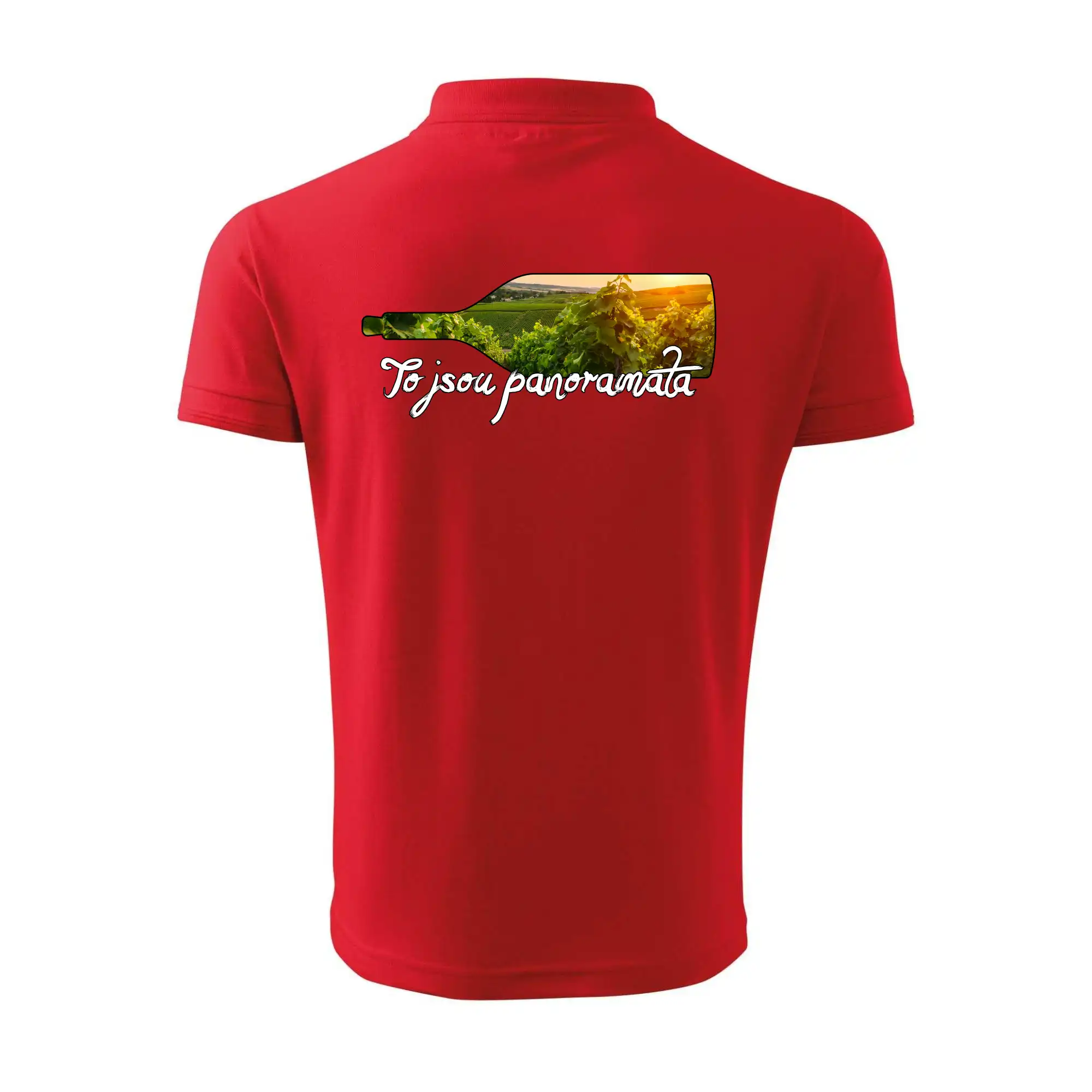 To jsou panoramata vinice