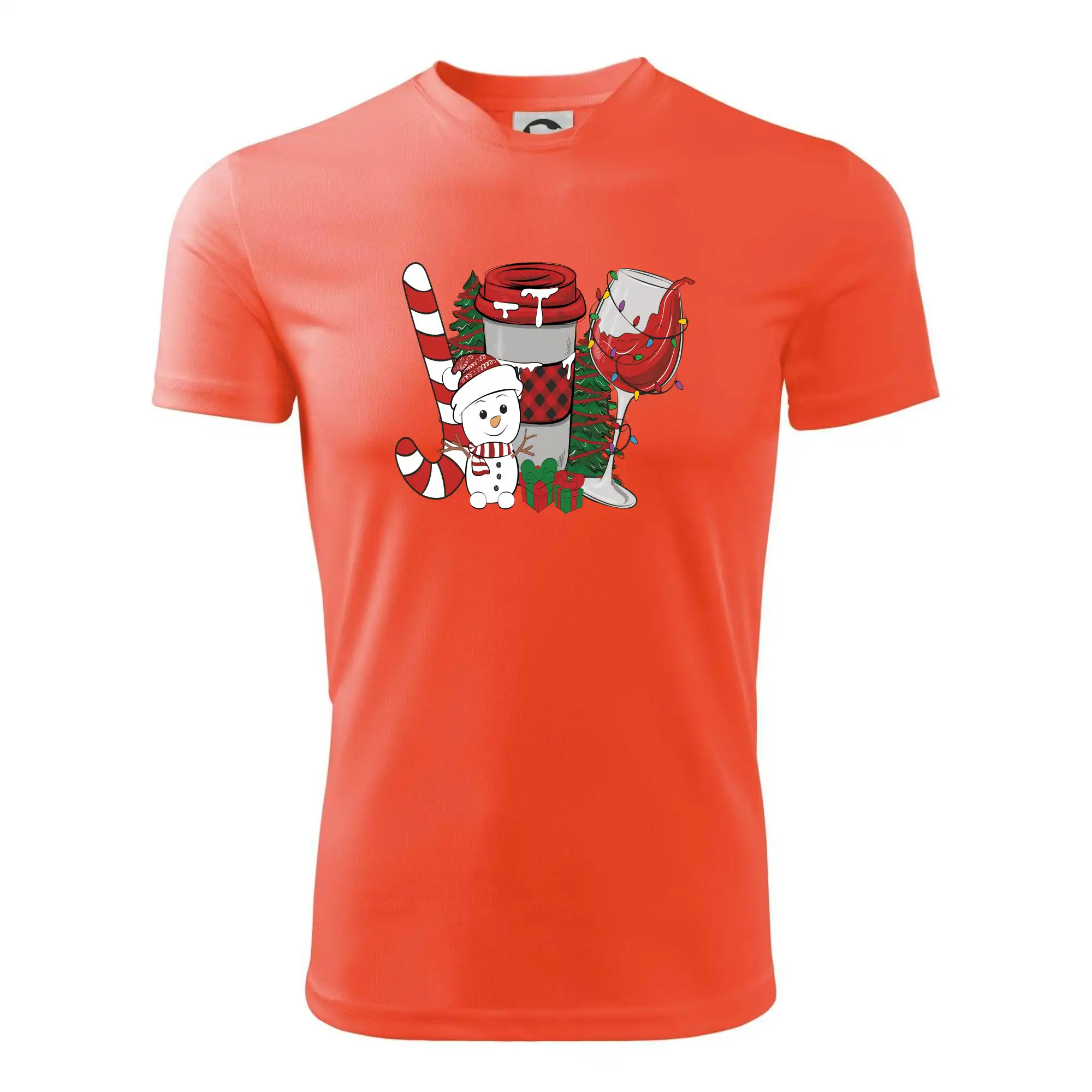 Vánoce, víno a sněhulák