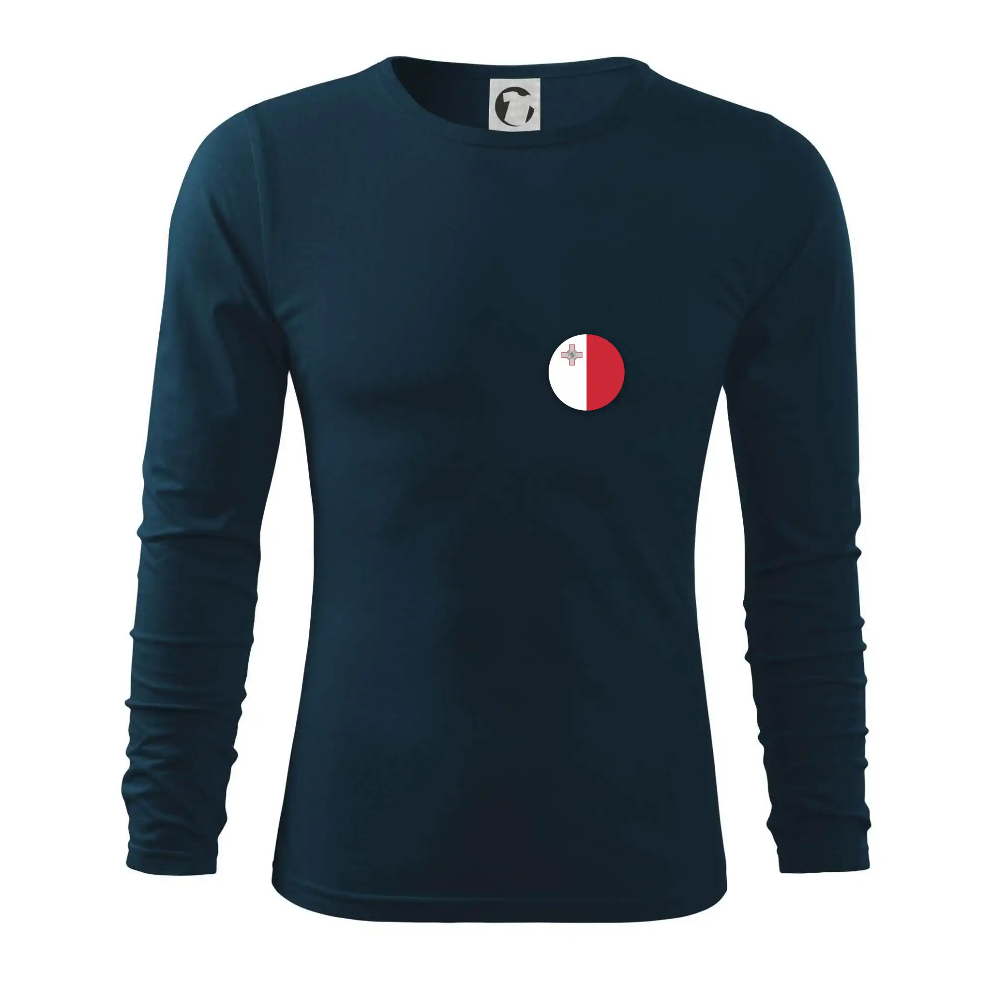 Vlajka Malta kulatá na prso