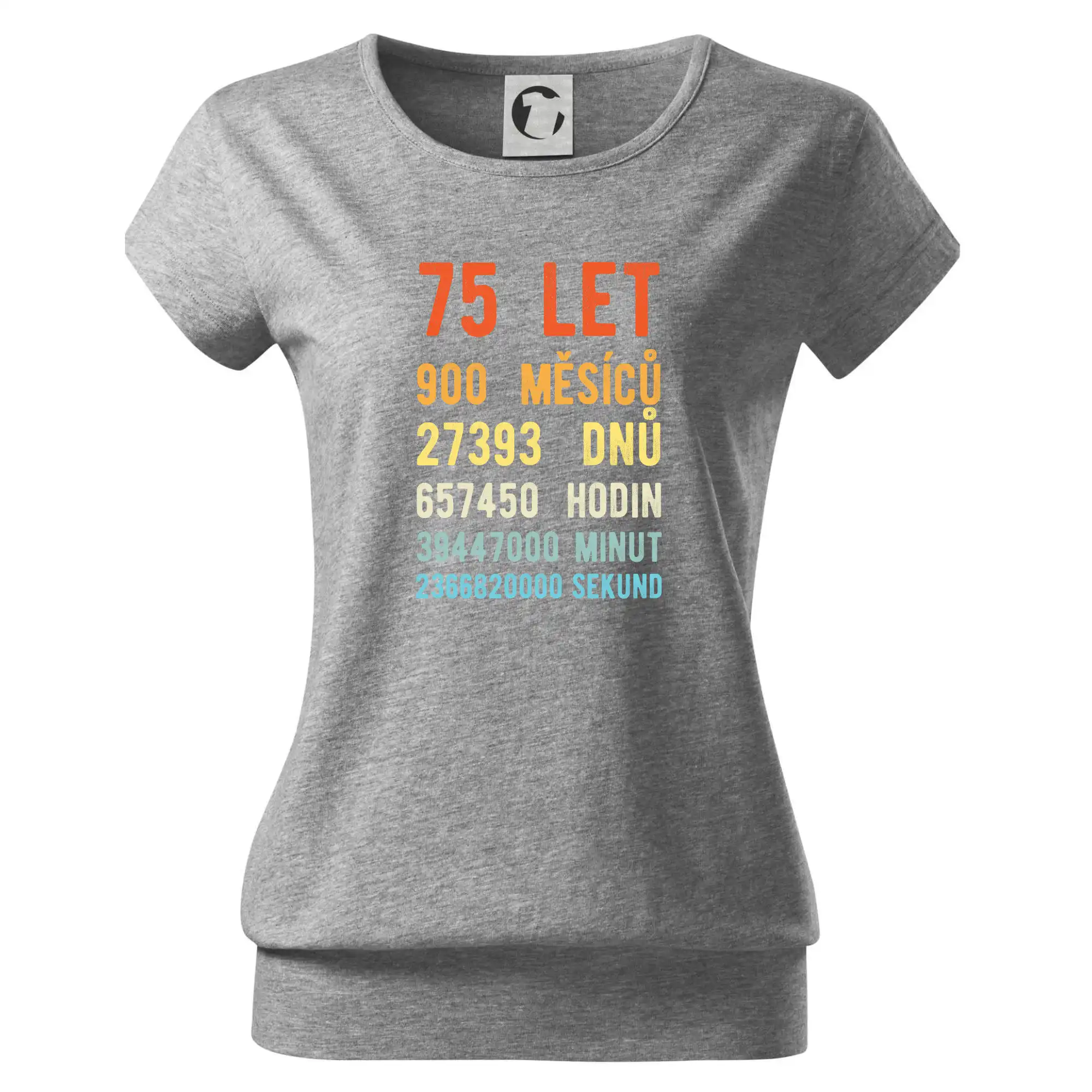 Narozeniny 75 přepočet času