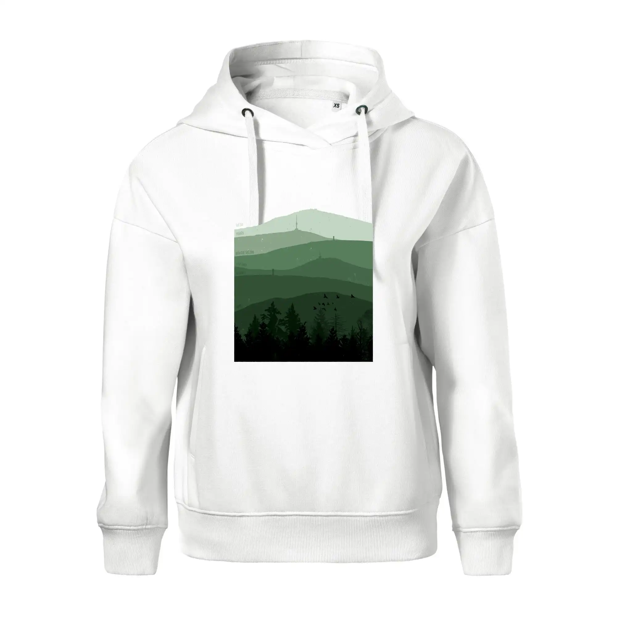 Siluety nejvyšších Českých hor