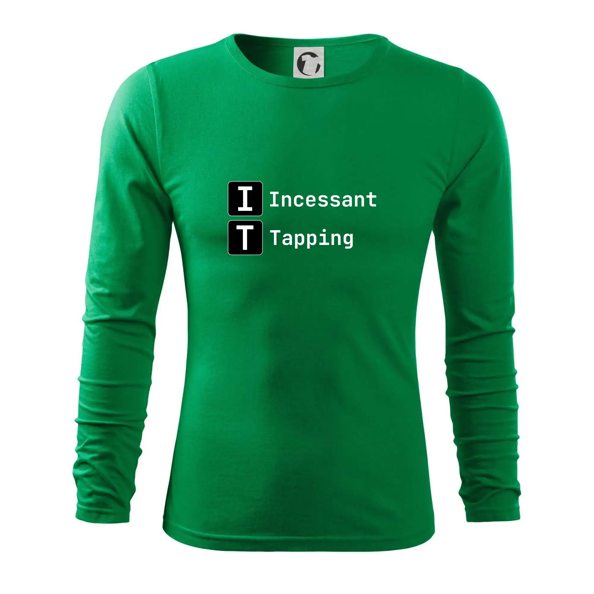 IT Nápis Incessant Tapping