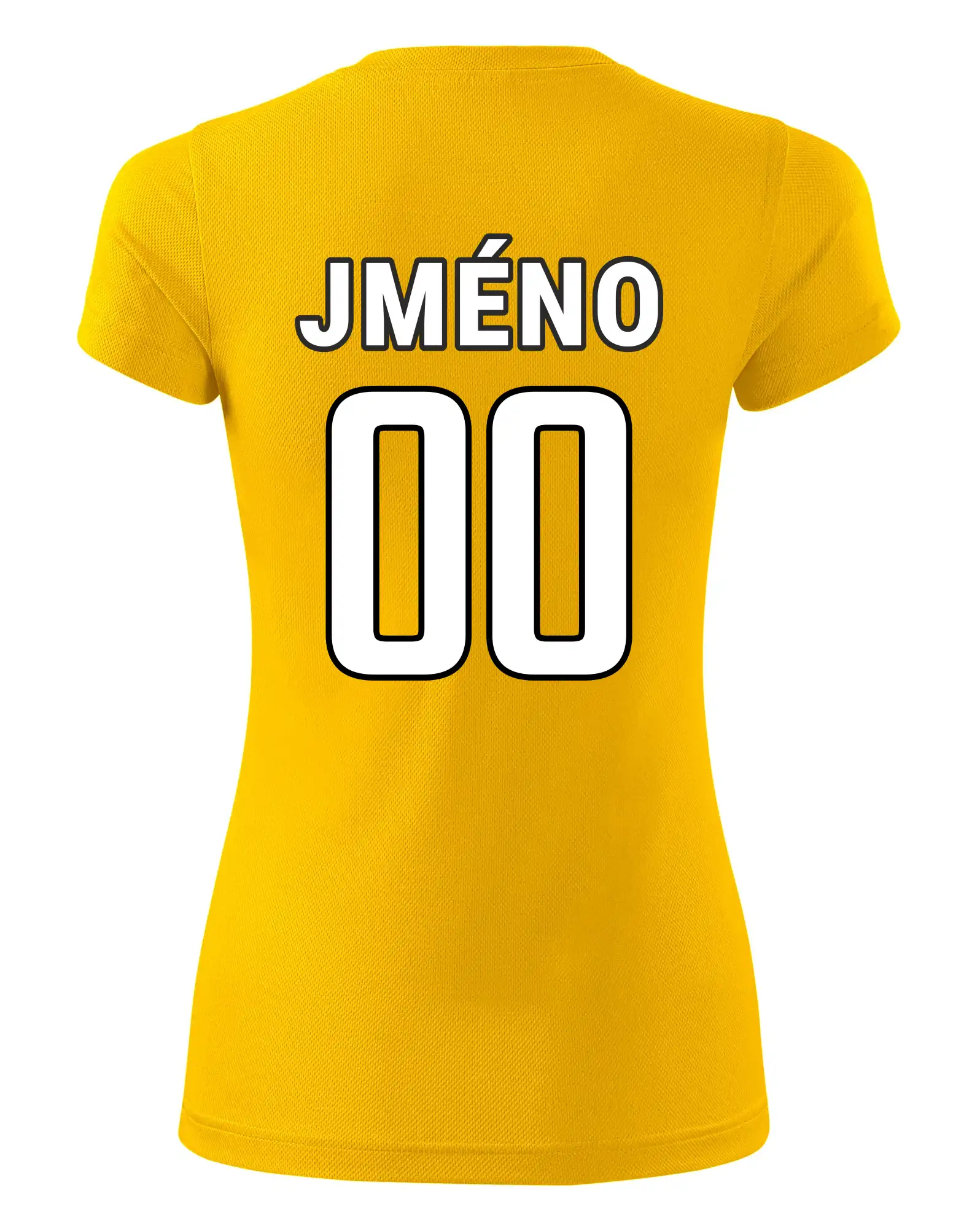 Florbalový  dres - vlastní jméno a číslo