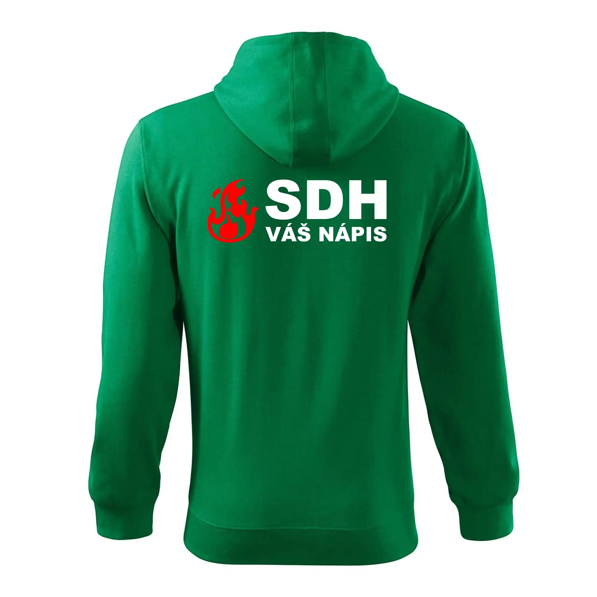 SDH nápis (oheň, firesport, název sboru - vlastní nápis)