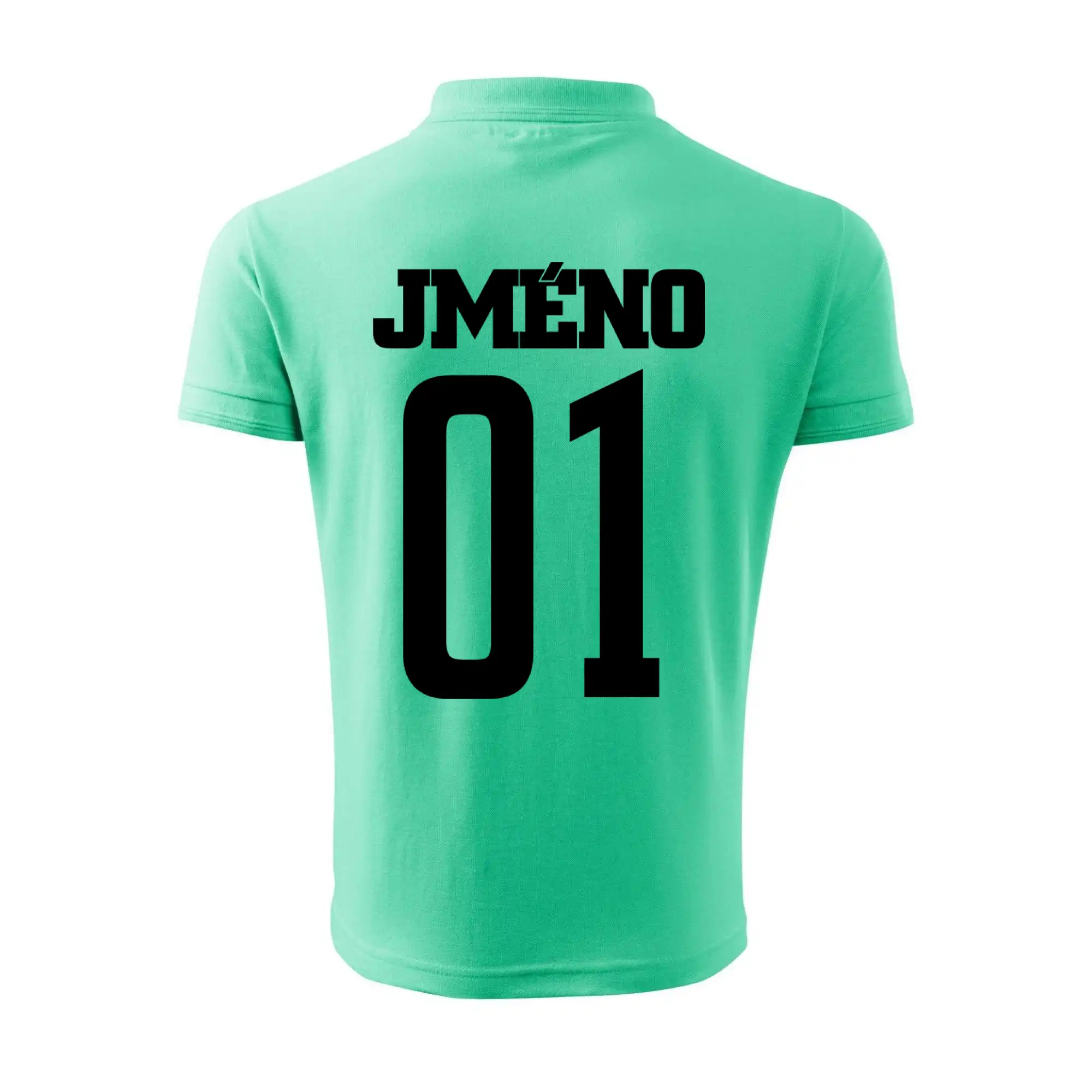 Fotbalový dres - vlastní jméno a číslo