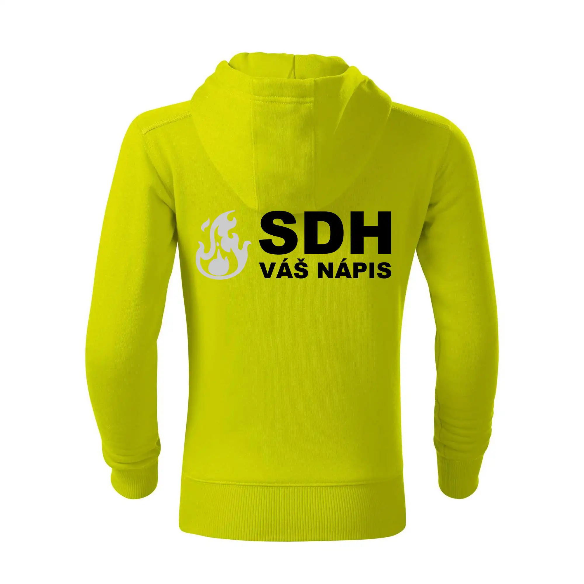 SDH REFLEXNÍ nápis (oheň, firesport, název sboru - vlastní nápis)