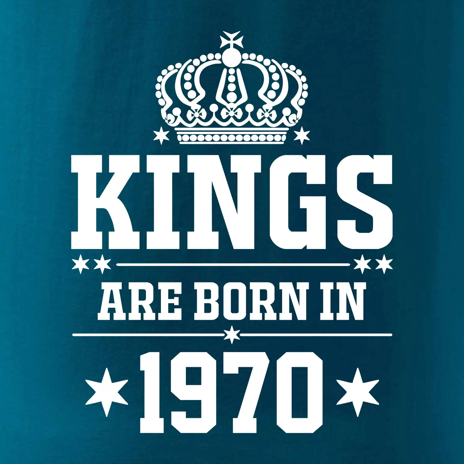 Kings are born in 1970