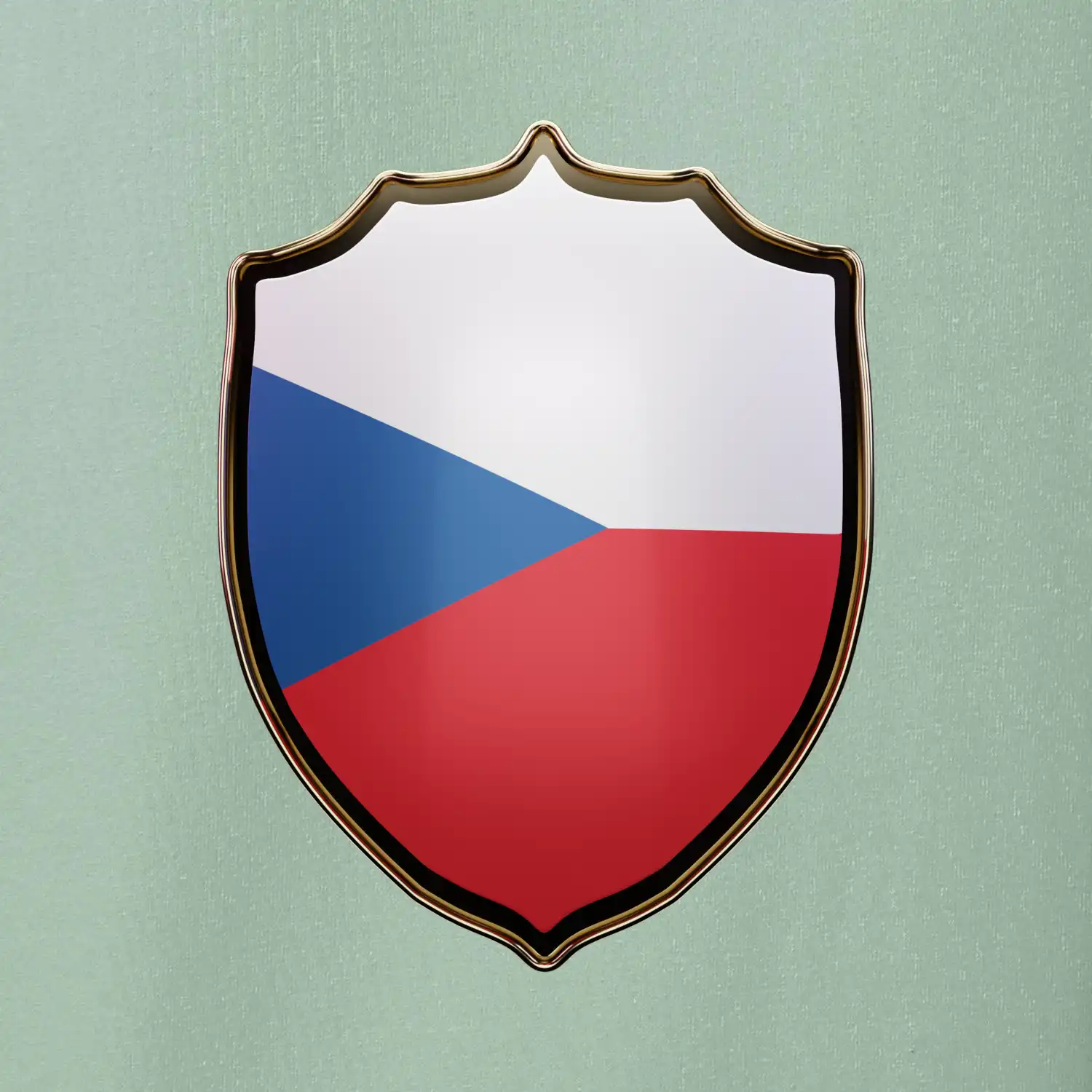 Česká vlajka erb