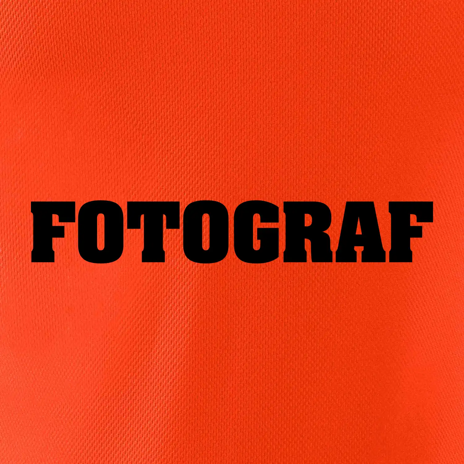 Novinář nápis - Fotograf