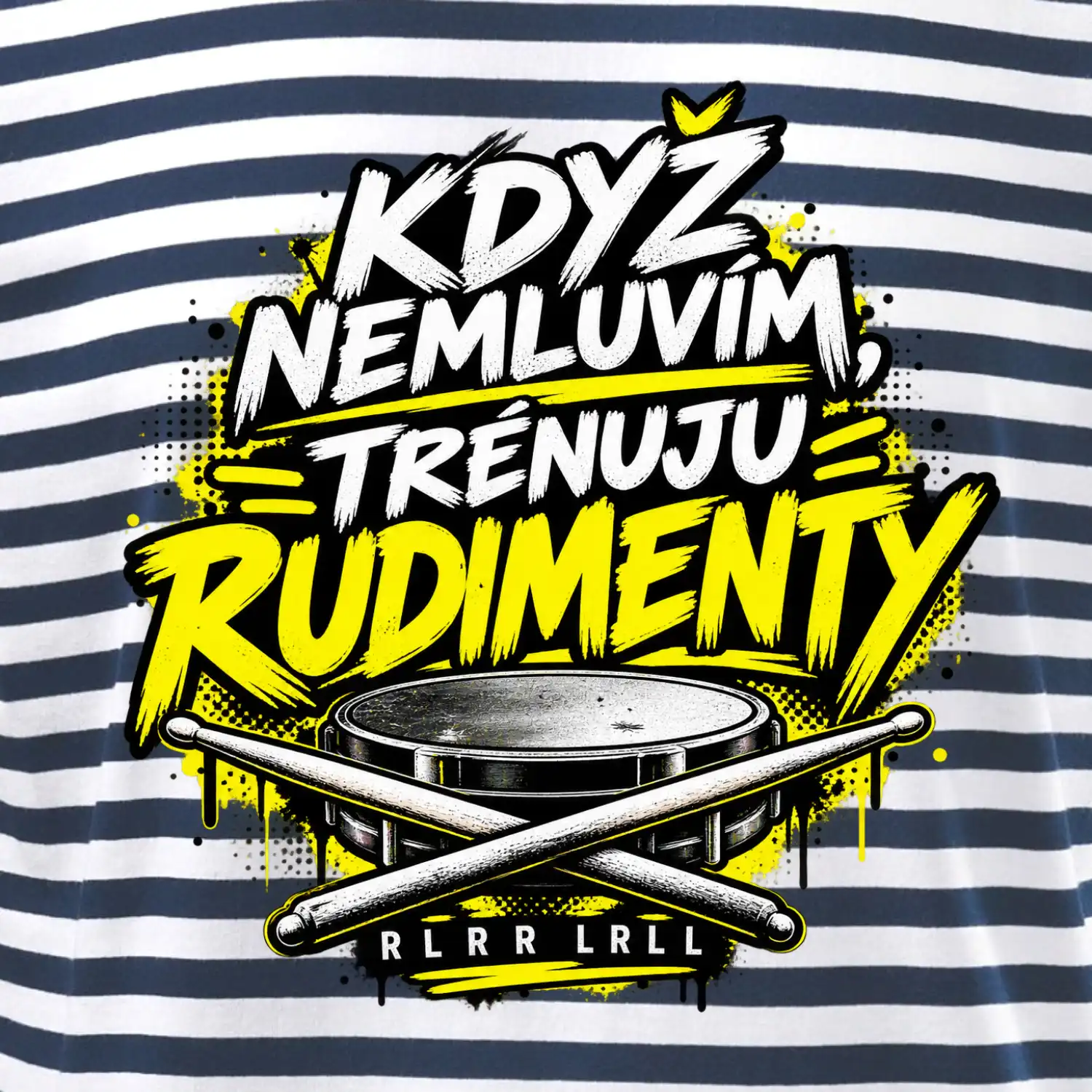 Když nemluvím trénuju rudimenty - bubenické paličky