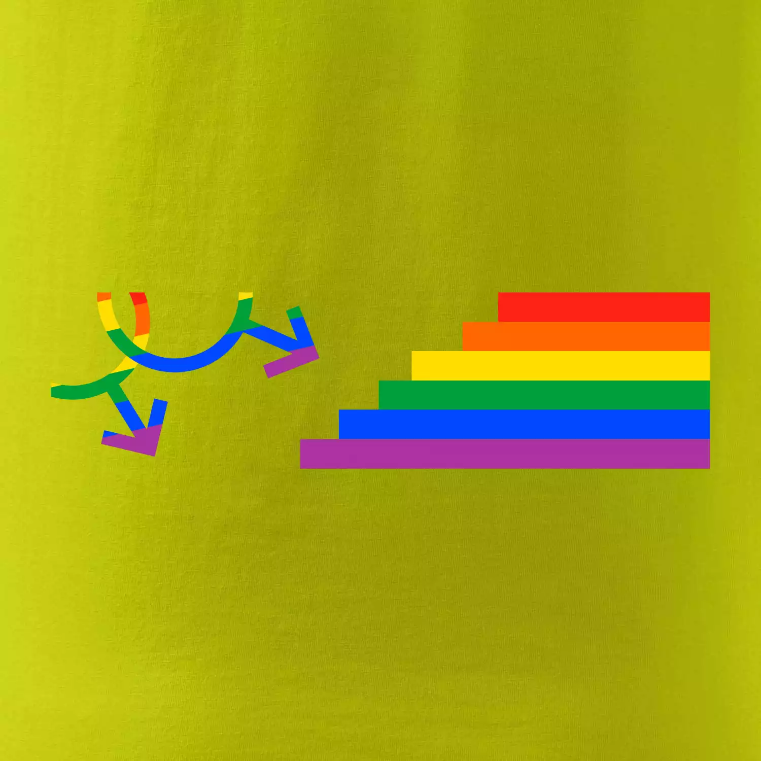 Gay symbol duha