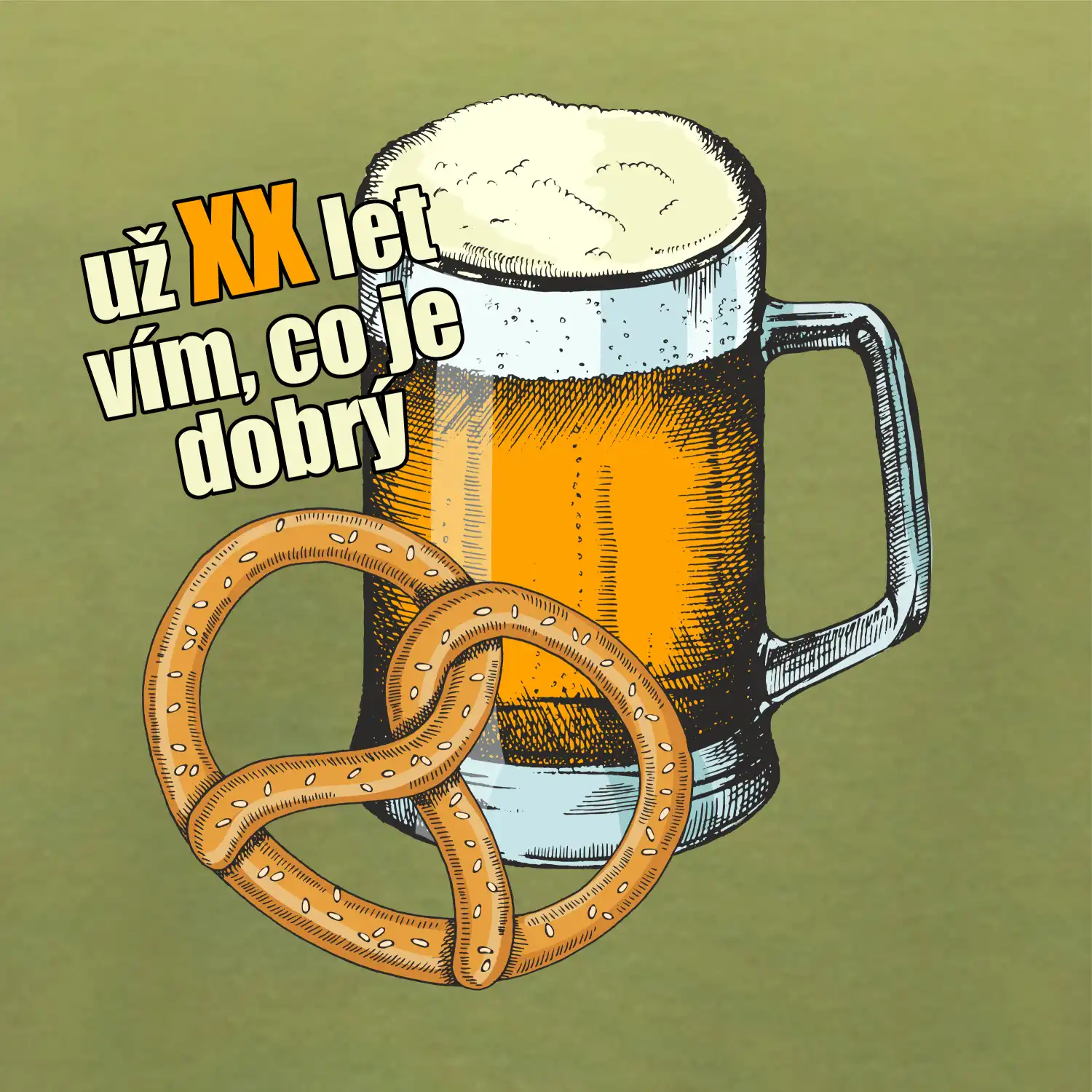 Pivo a preclík vím co je dobrý