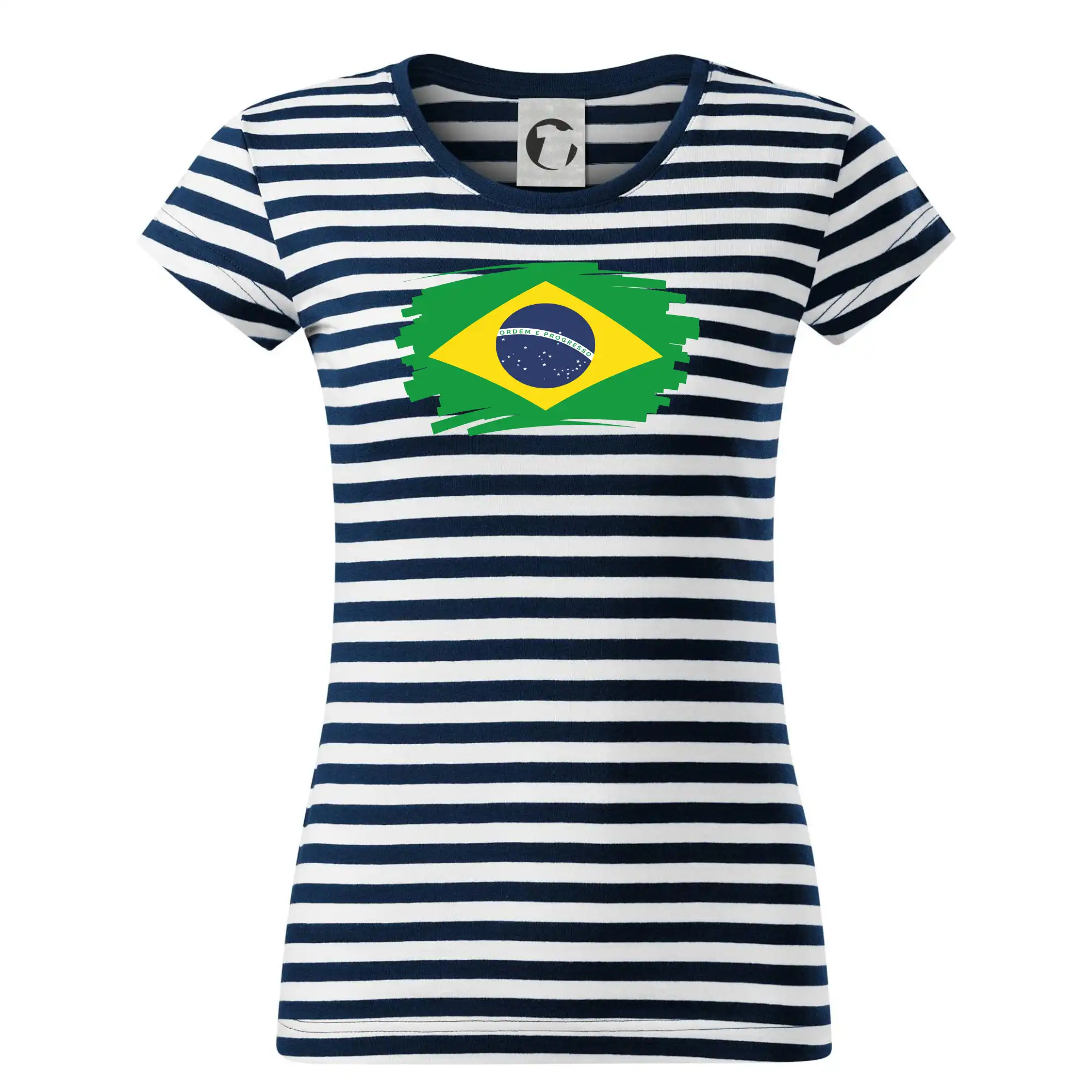 Brazílie vlajka štětkou