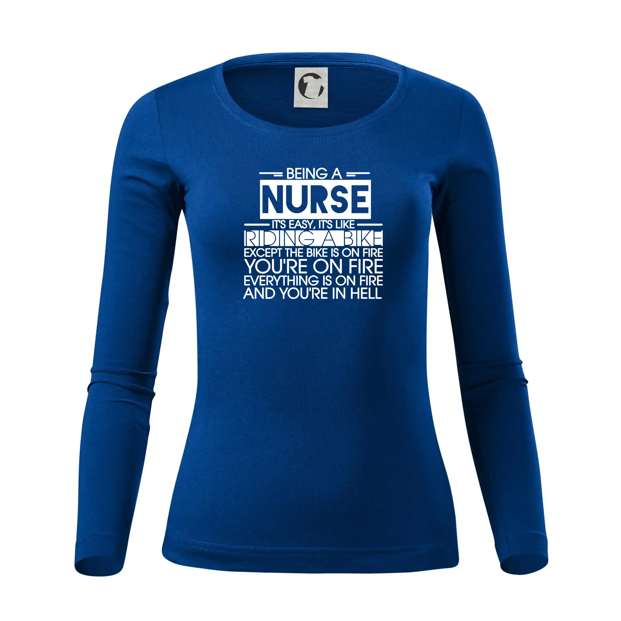 Being a nurse - bike