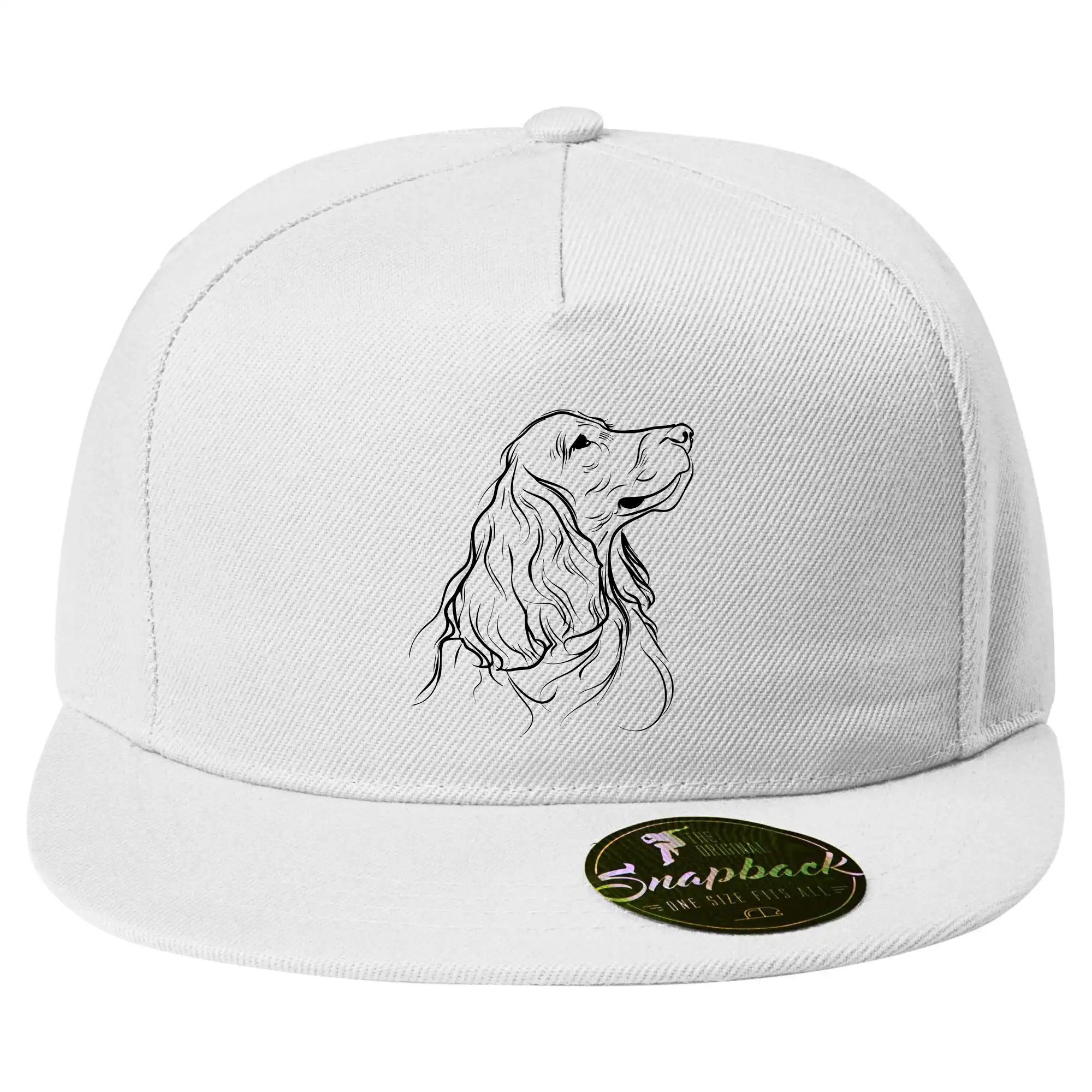 Anglický kokršpaněl černá kresba