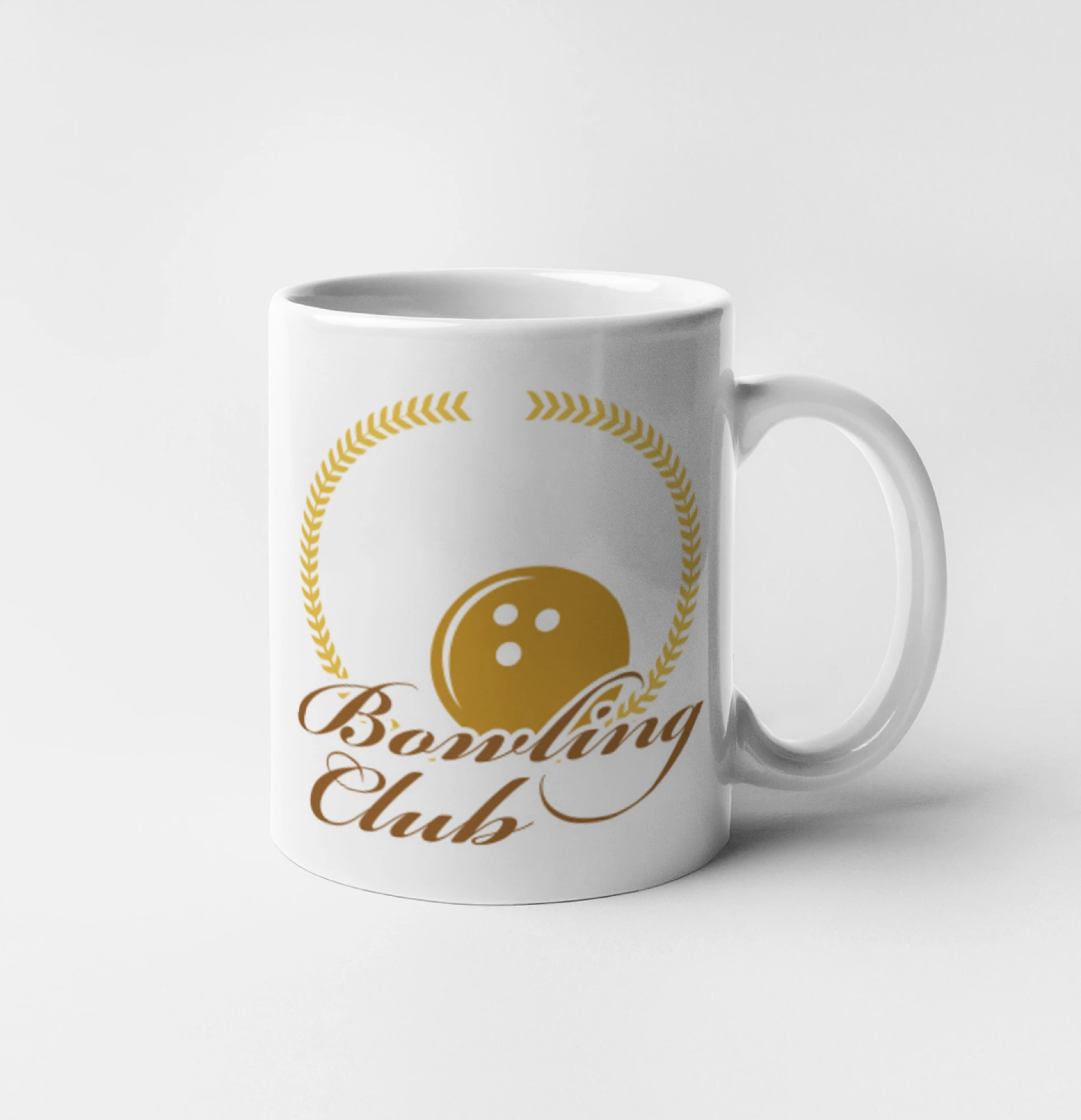Bowling cup věnec