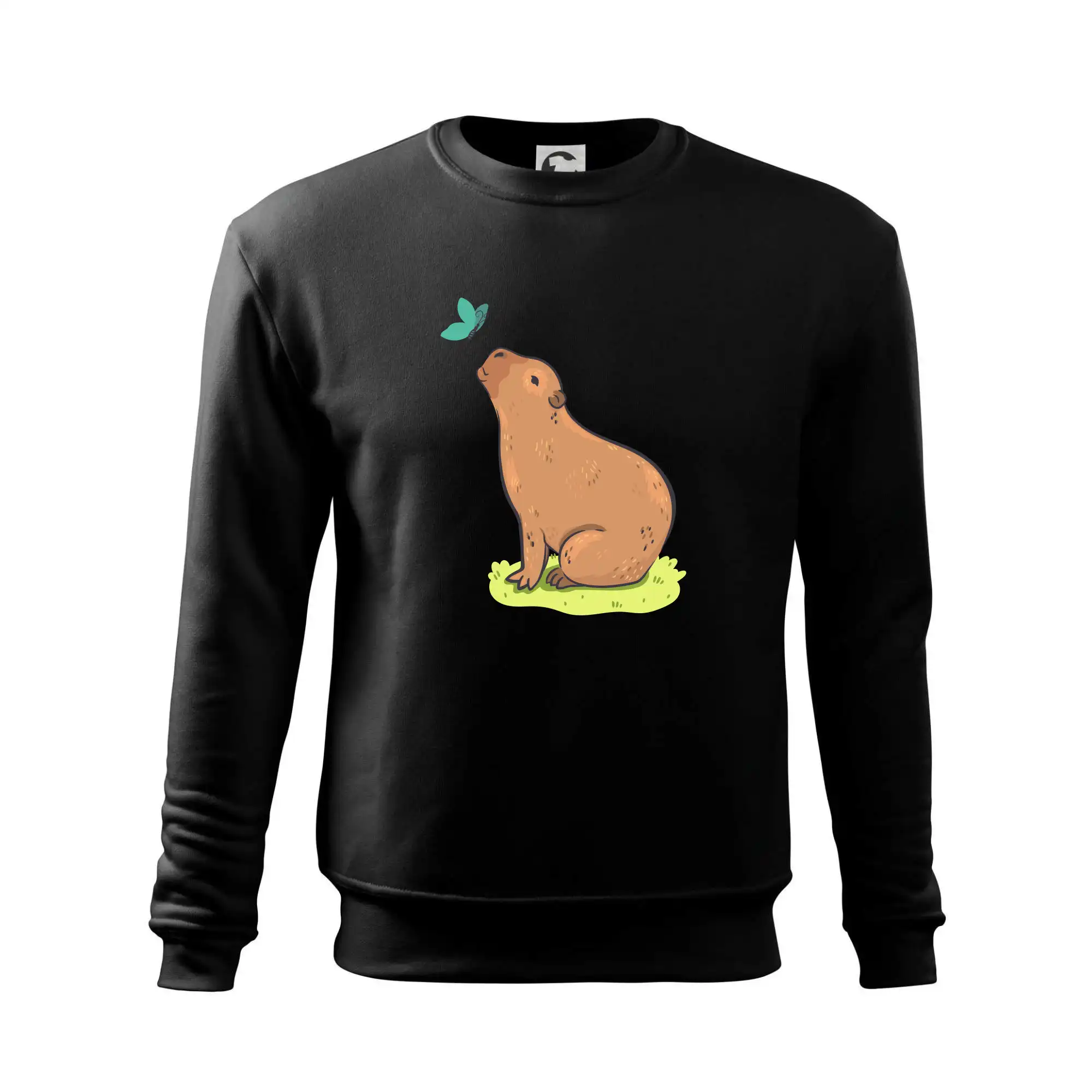 Kapybara a motýlek